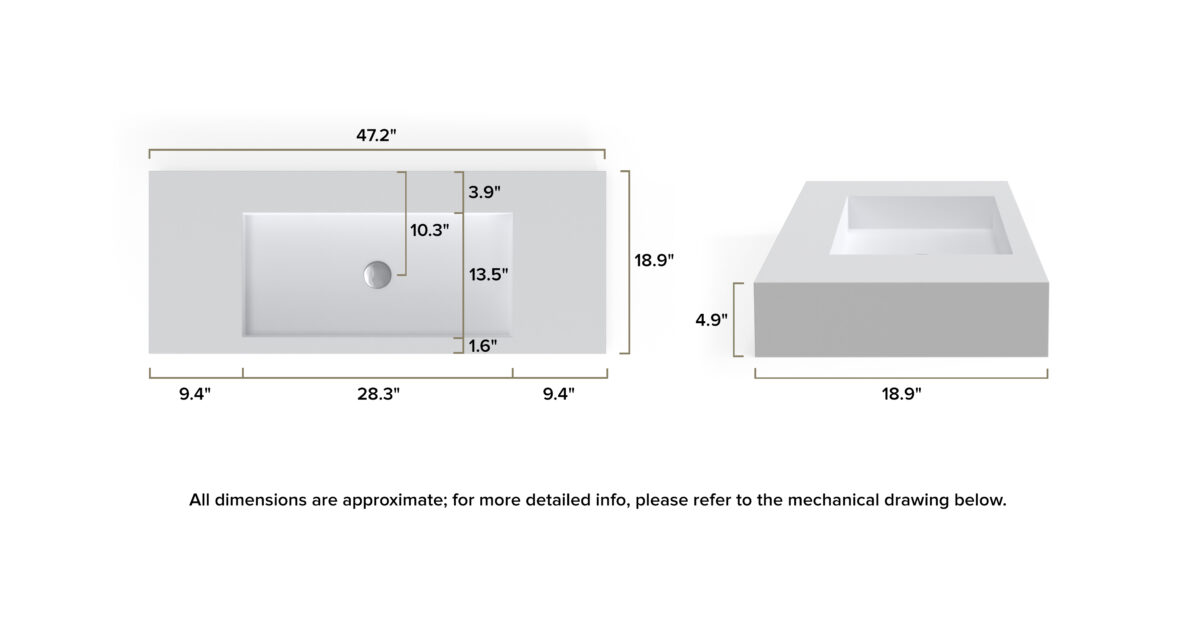 Wall Mounted Sink WT-03