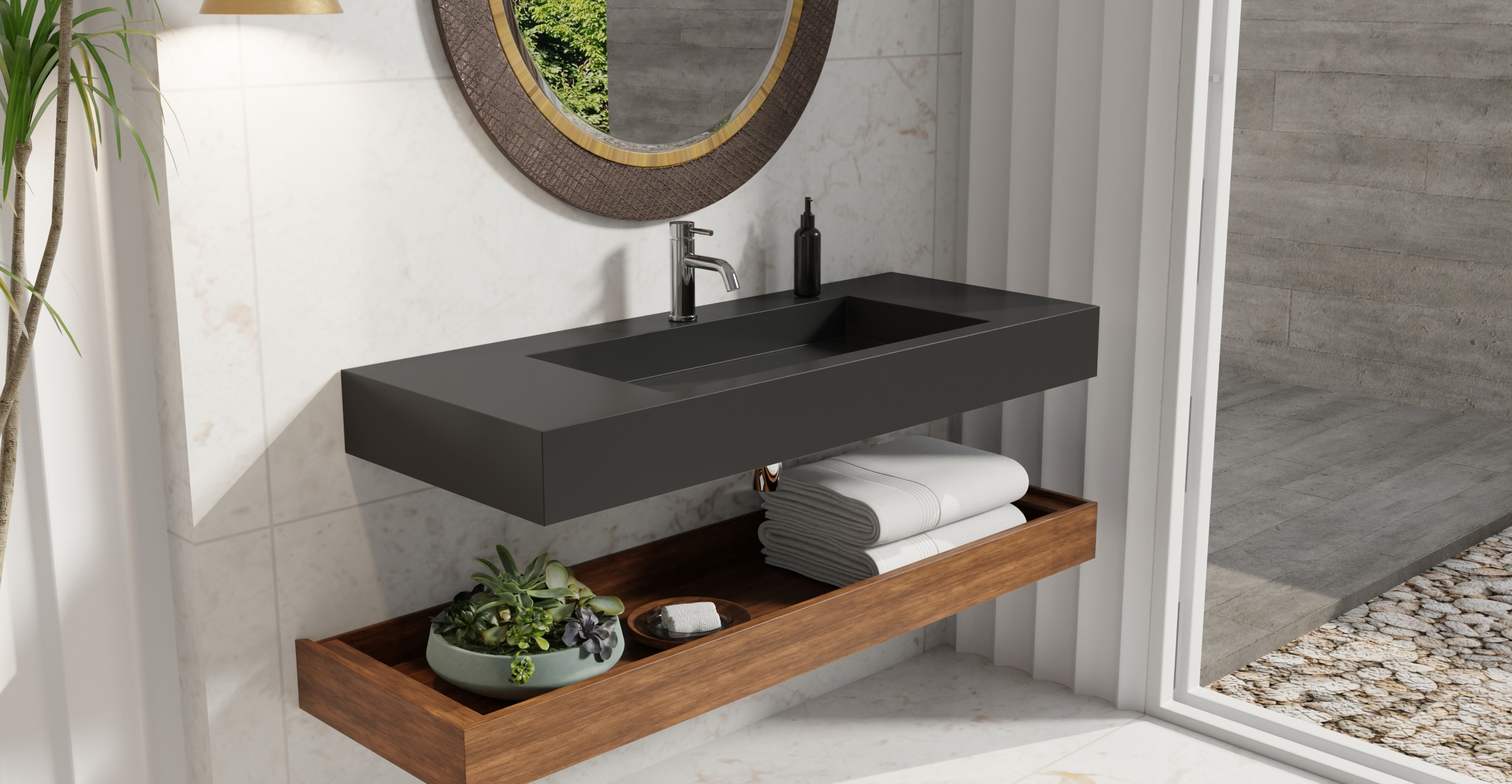 Wall Mounted Sink WT-03