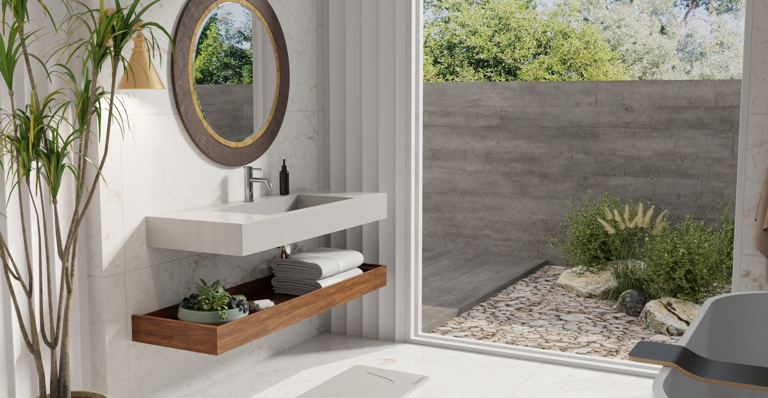 Wall Mounted Sink WT-03