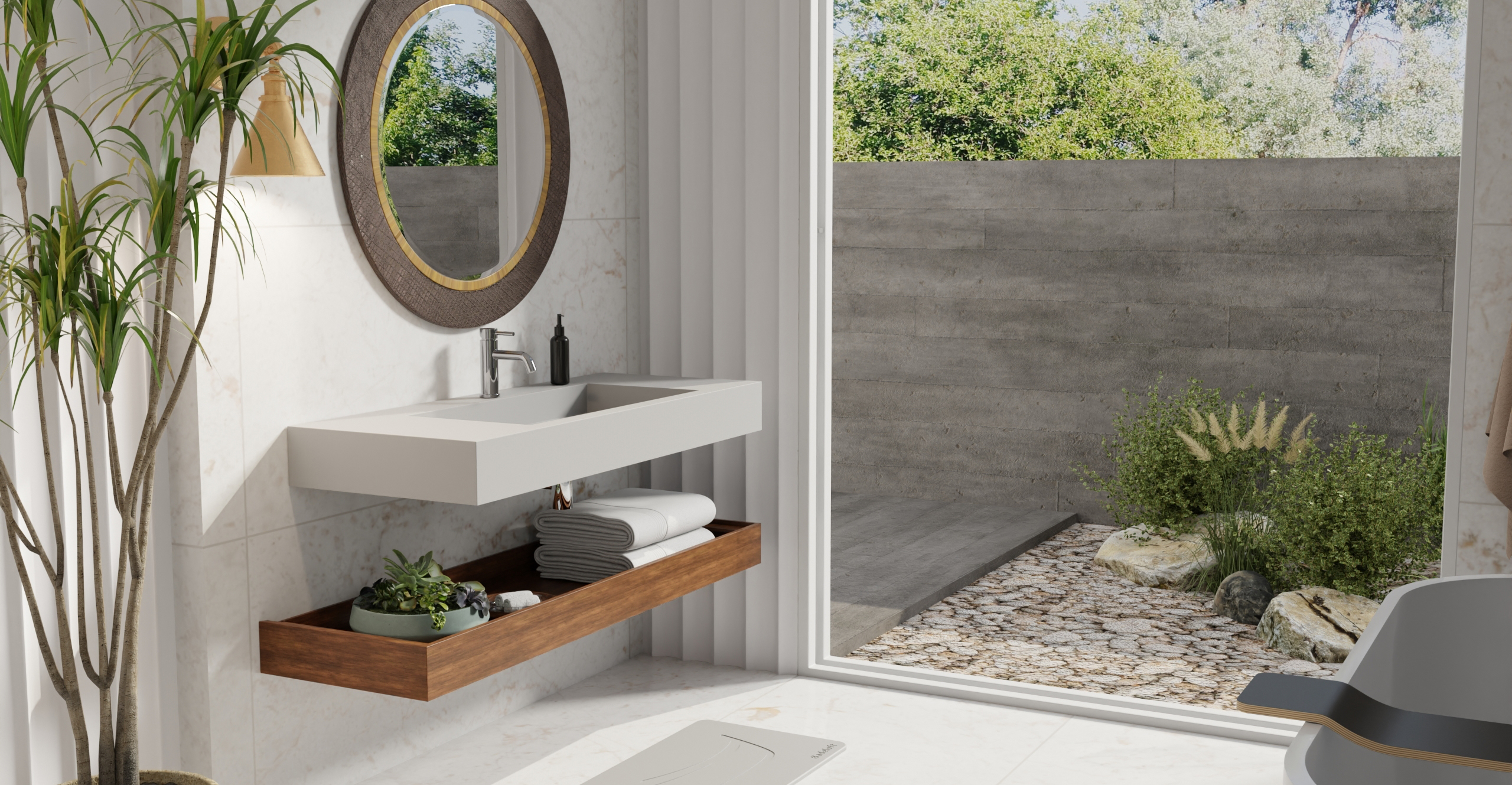 Wall Mounted Sink WT-03