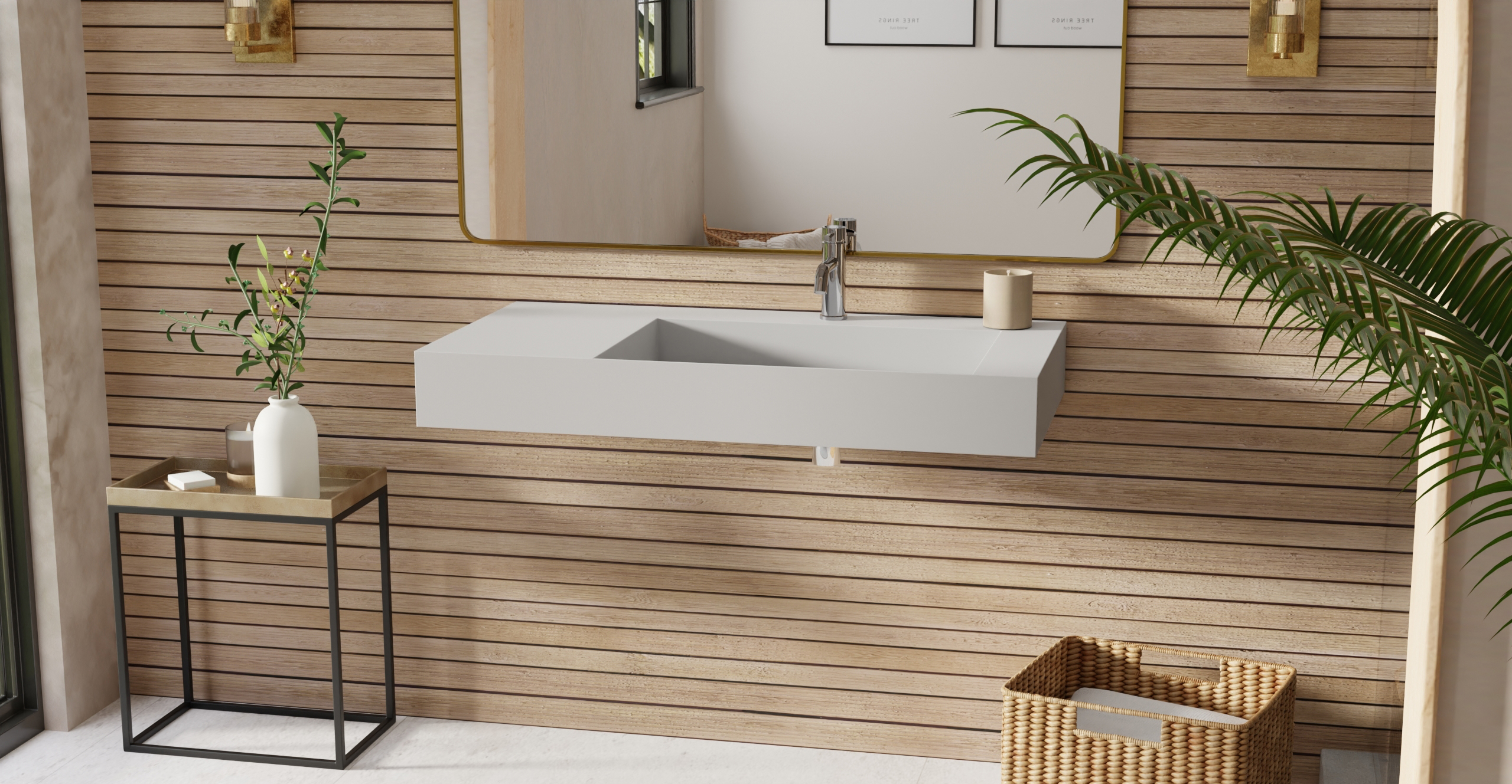 Wall Mounted Sink WT-04-B