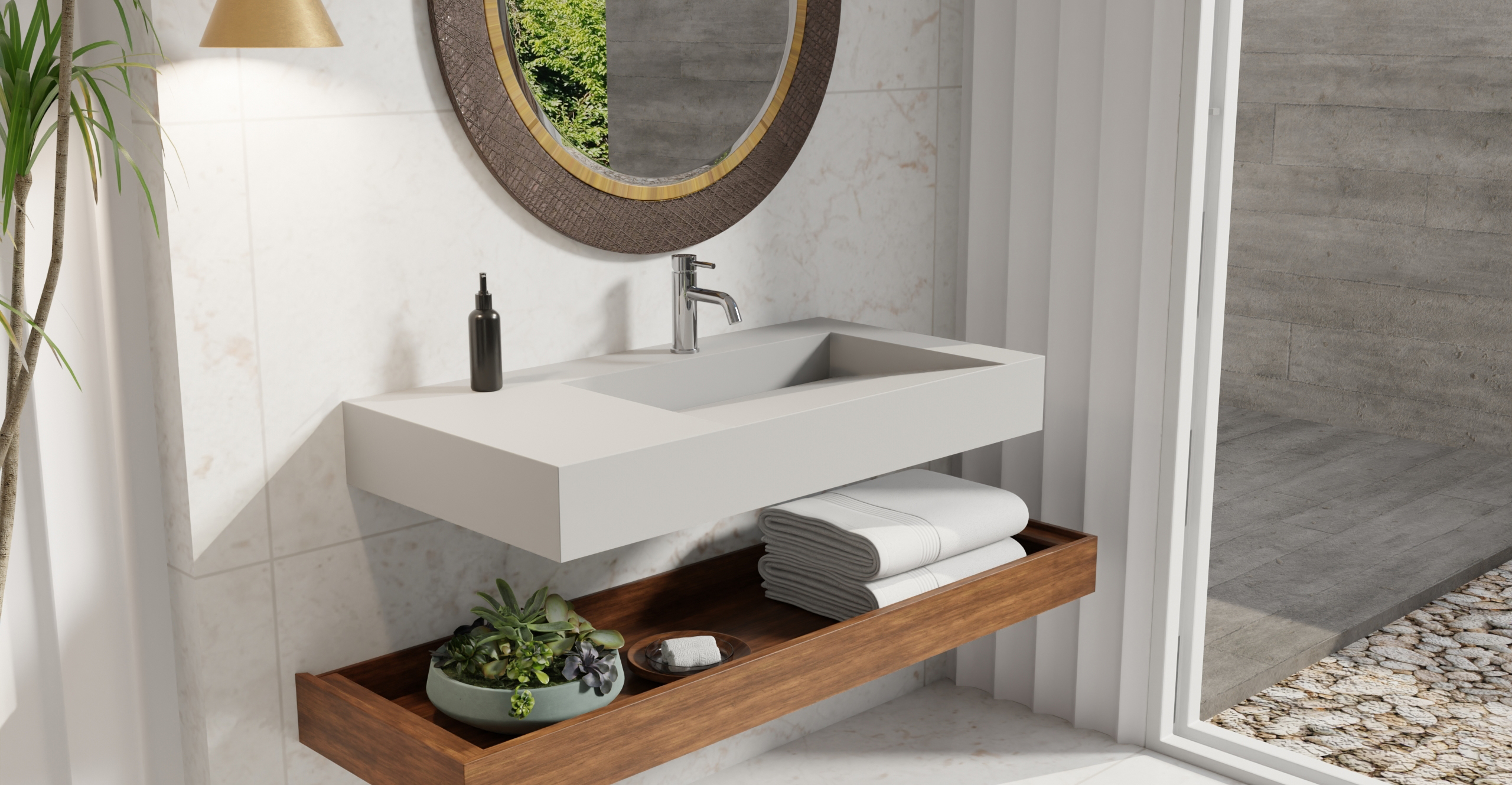 Wall Mounted Sink WT-04-B
