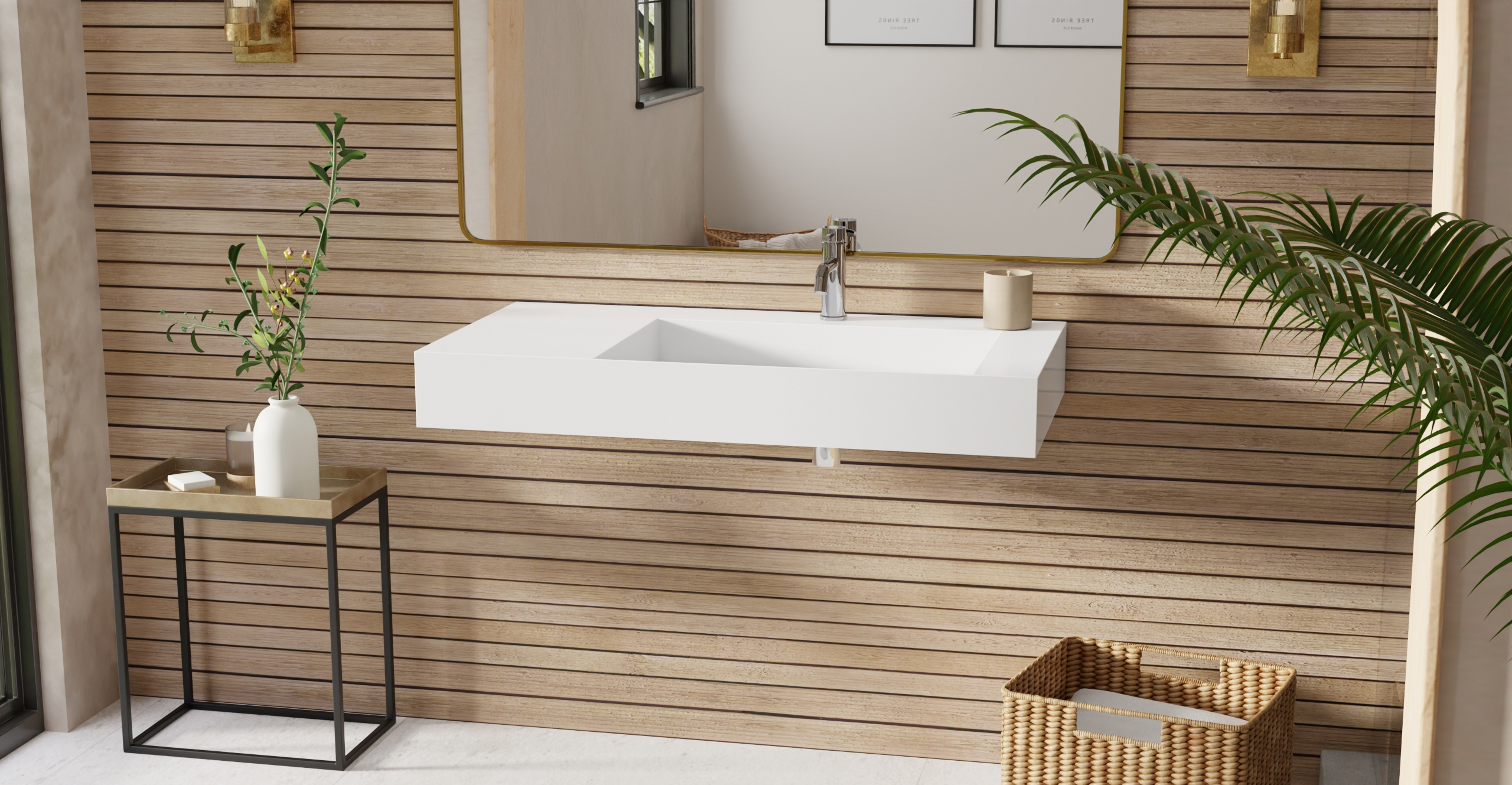 Wall Mounted Sink WT-04-B