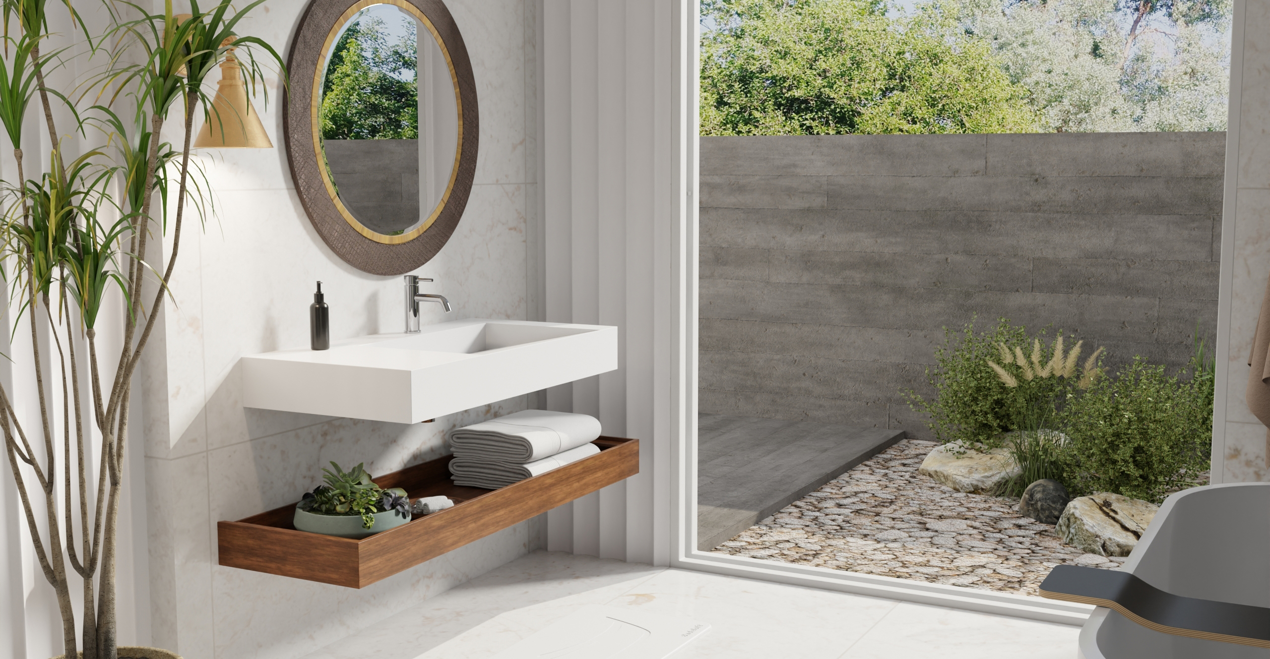 Wall Mounted Sink WT-04-B
