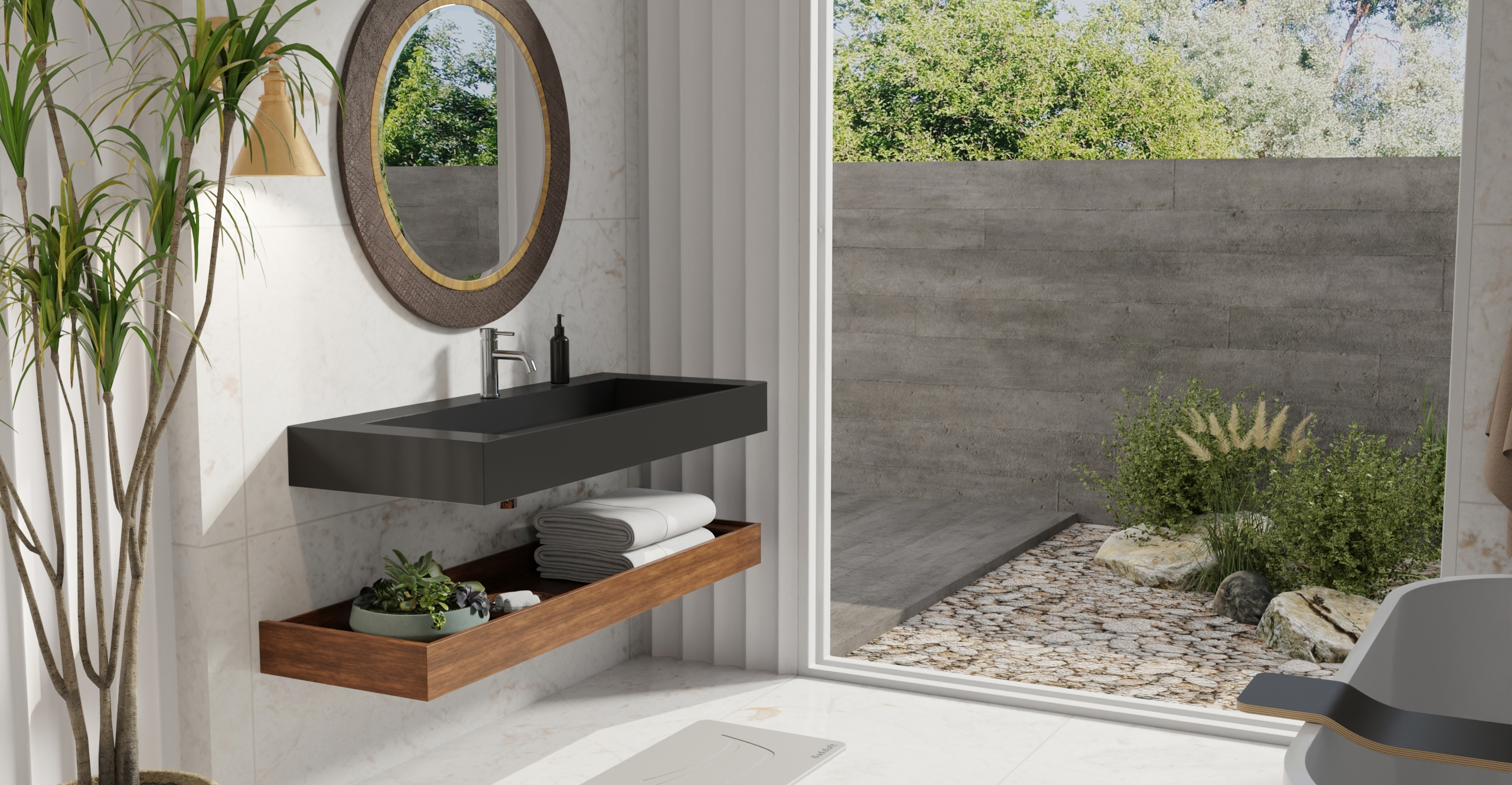 Wall Mounted Sink WT-04-C
