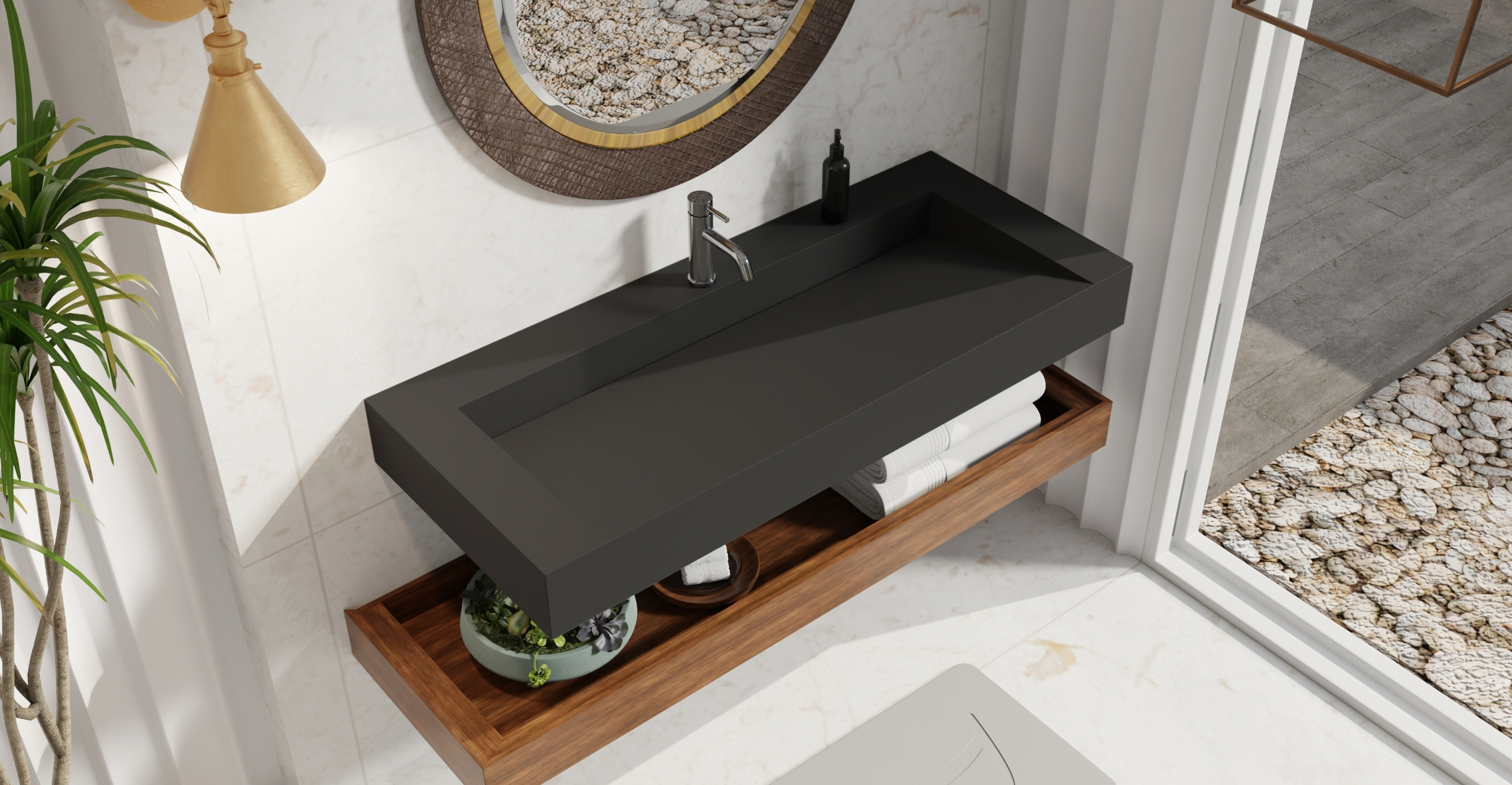 Wall Mounted Sink WT-04-C