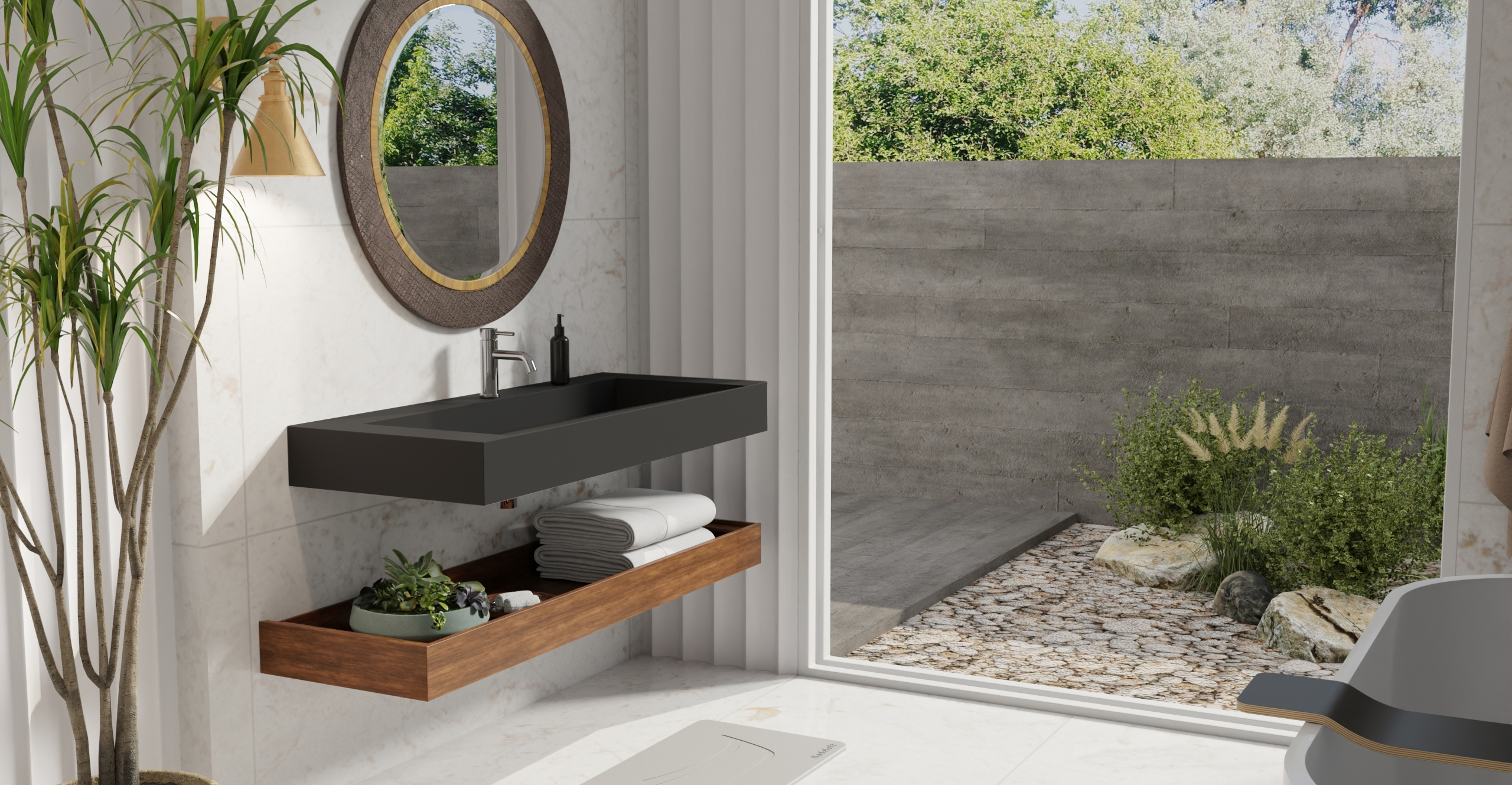 Wall Mounted Sink WT-04-C