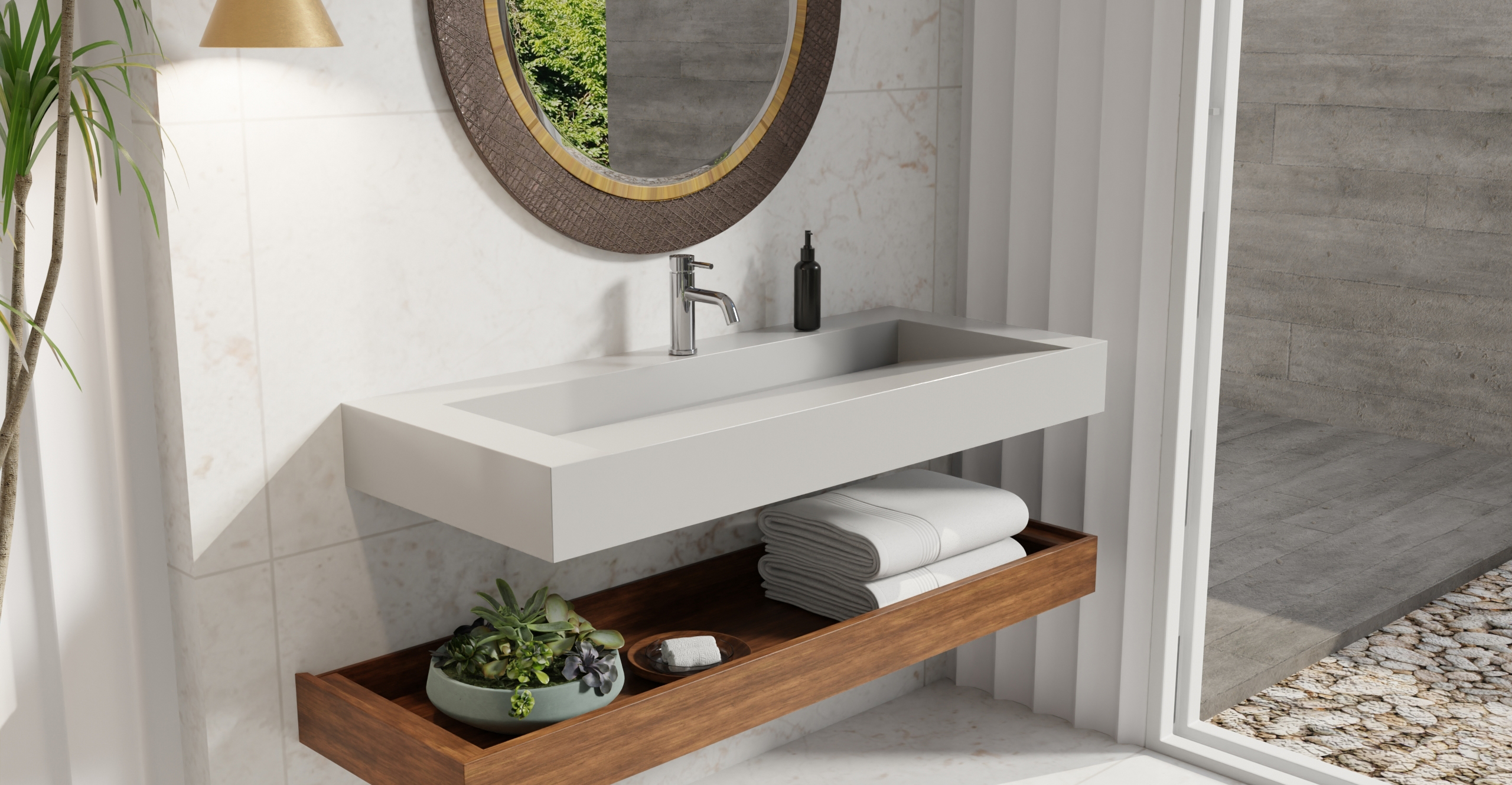Wall Mounted Sink WT-04-C