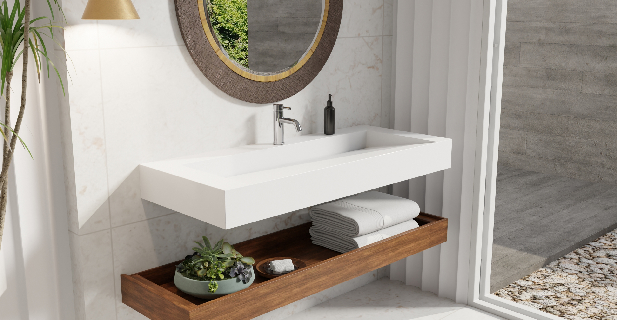Wall Mounted Sink WT-04-C