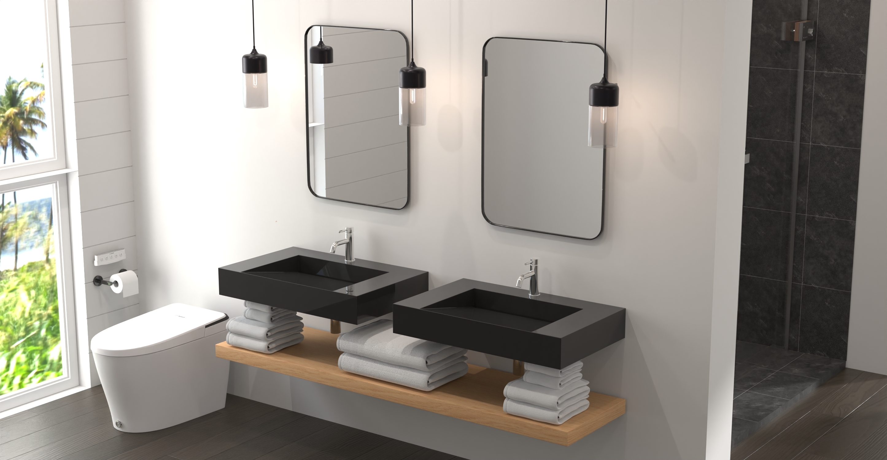 Wall Mounted Sink WT-04-D