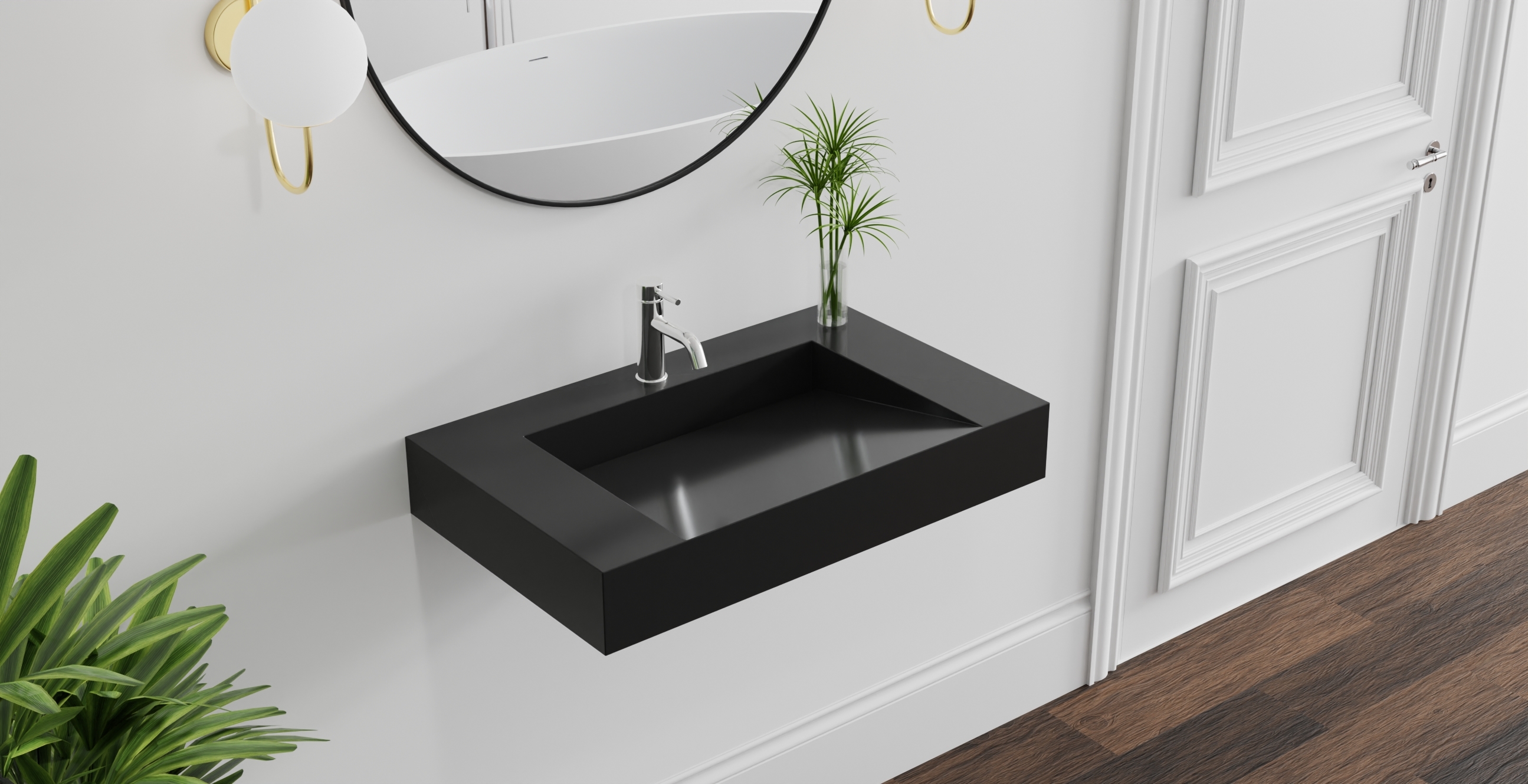 Wall Mounted Sink WT-04-D