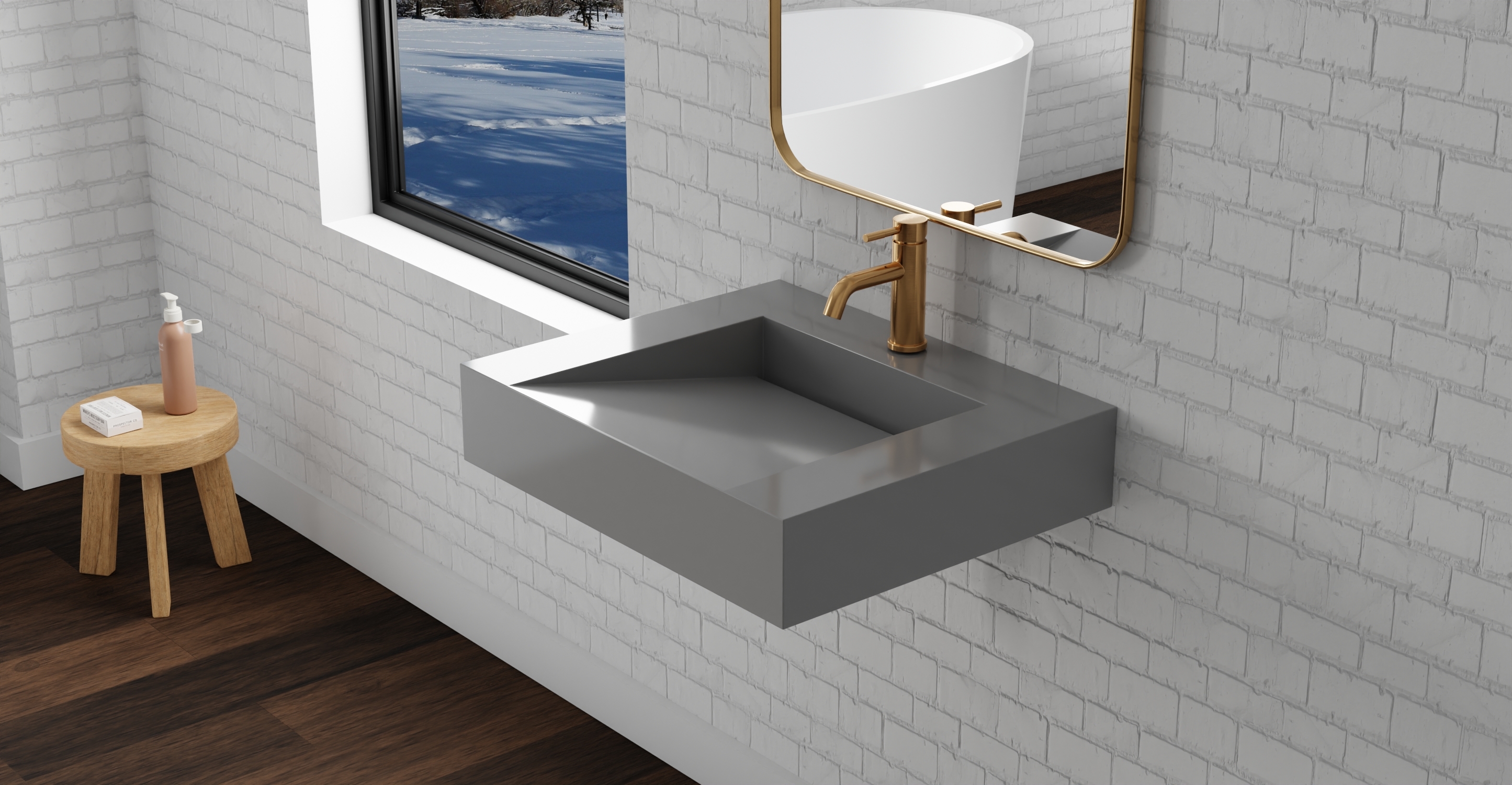Wall Mounted Sink WT-04-E