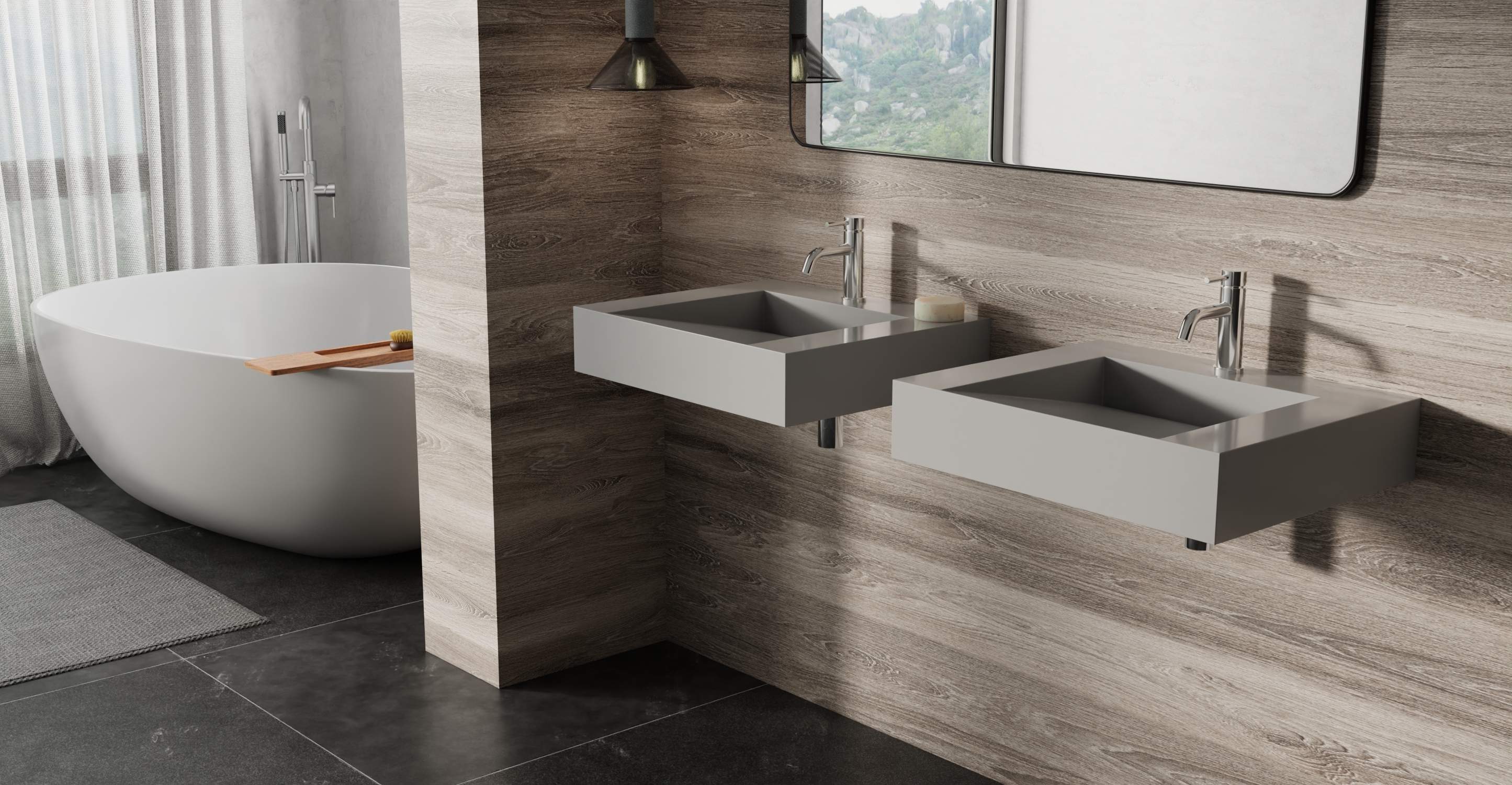 Wall Mounted Sink WT-04-E