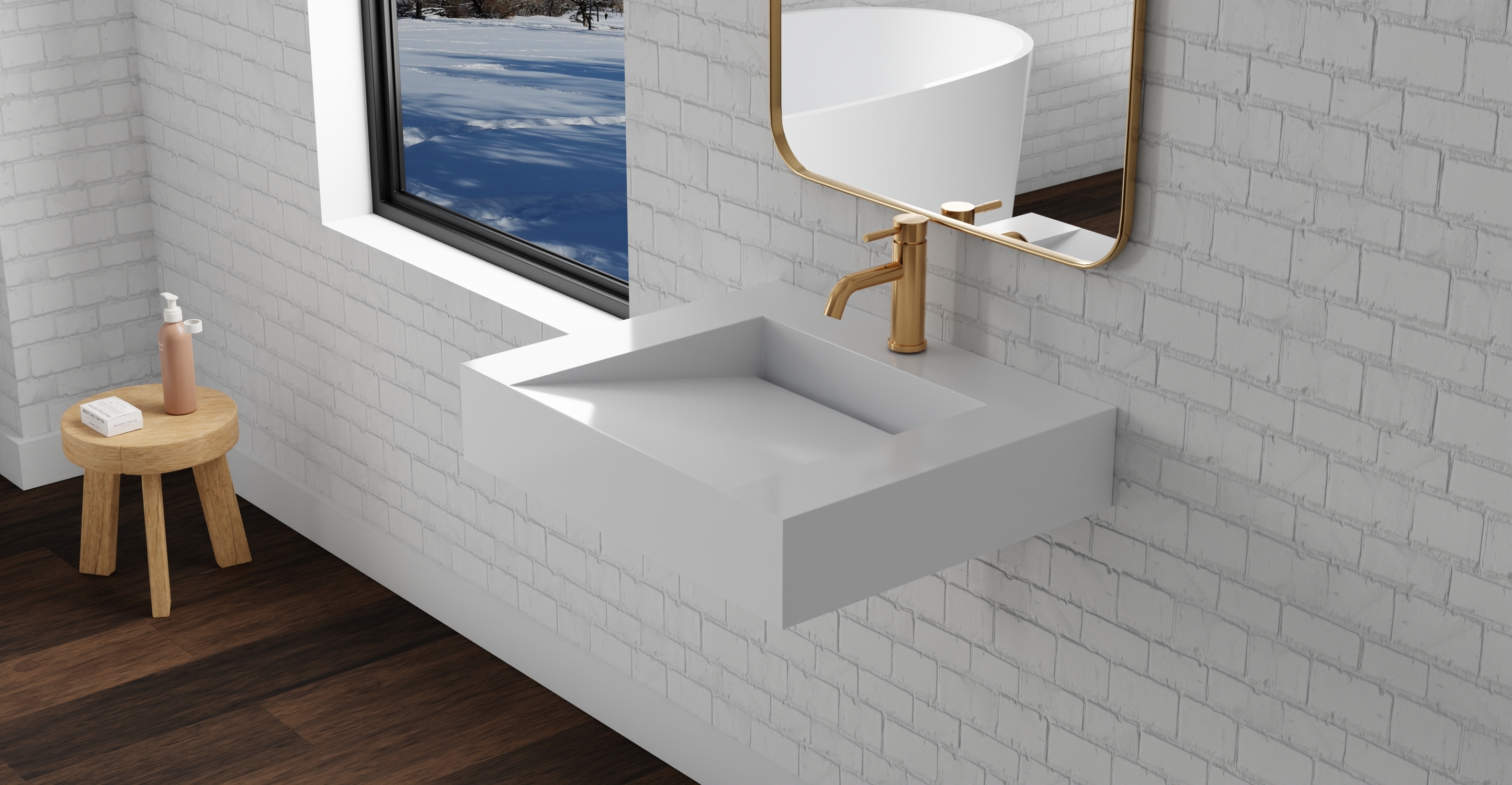 Wall Mounted Sink WT-04-E