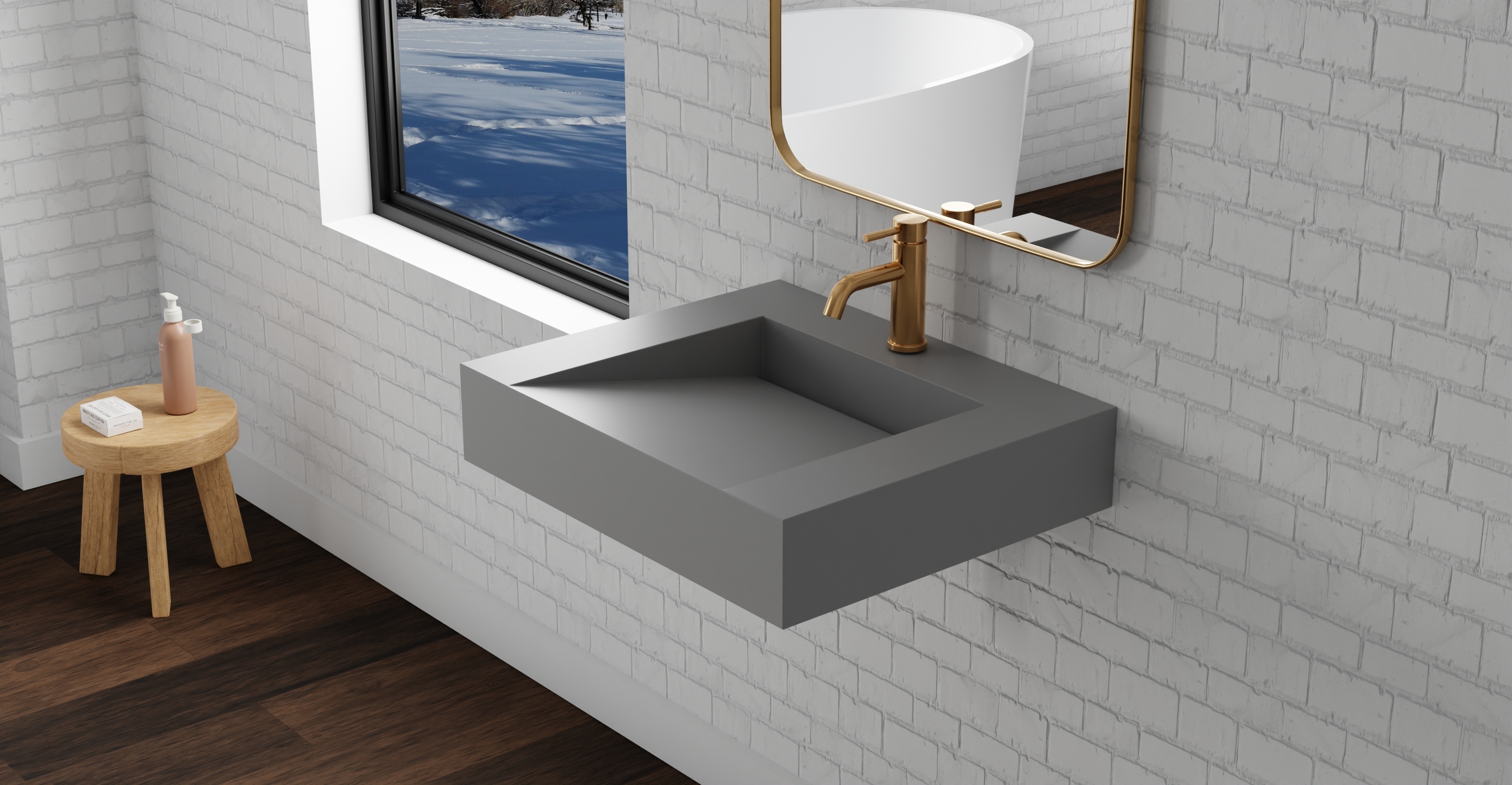 Wall Mounted Sink WT-04-E