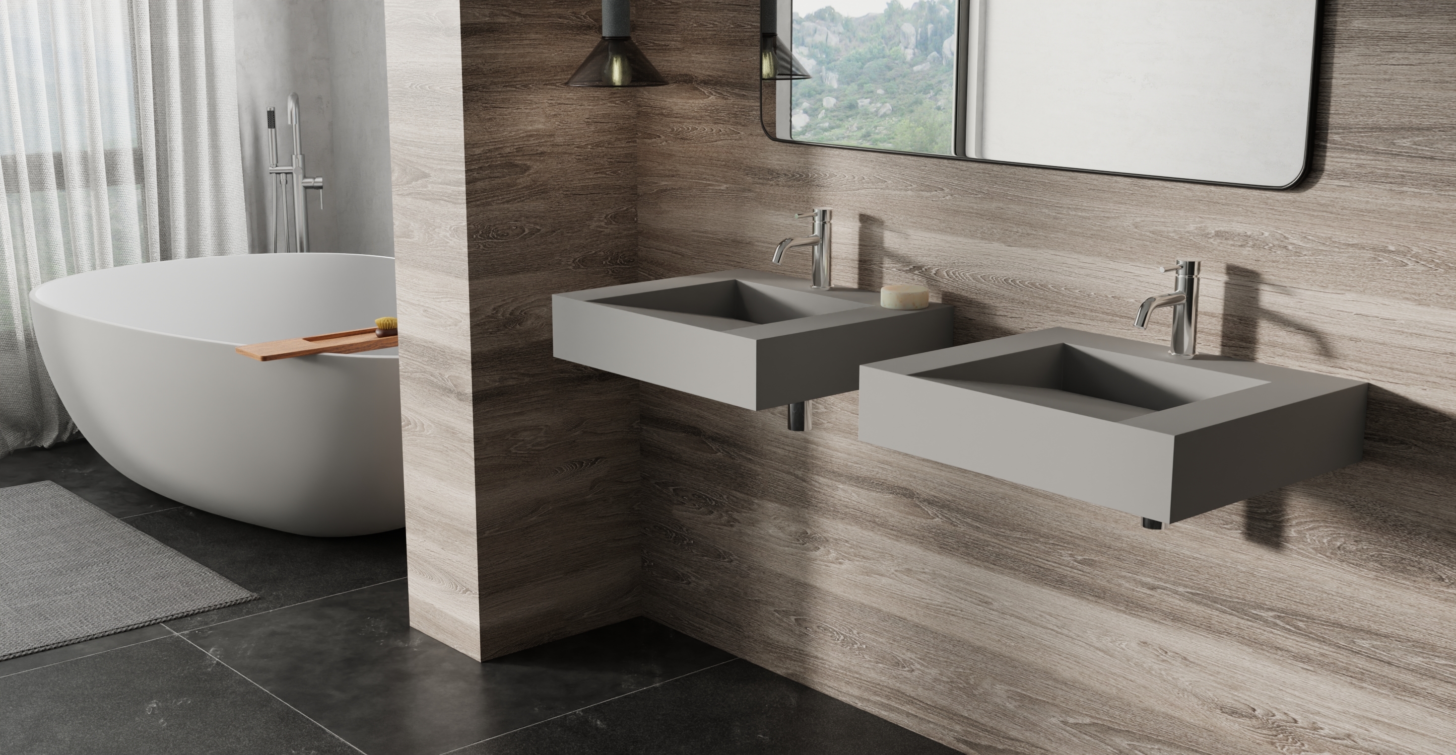 Wall Mounted Sink WT-04-E