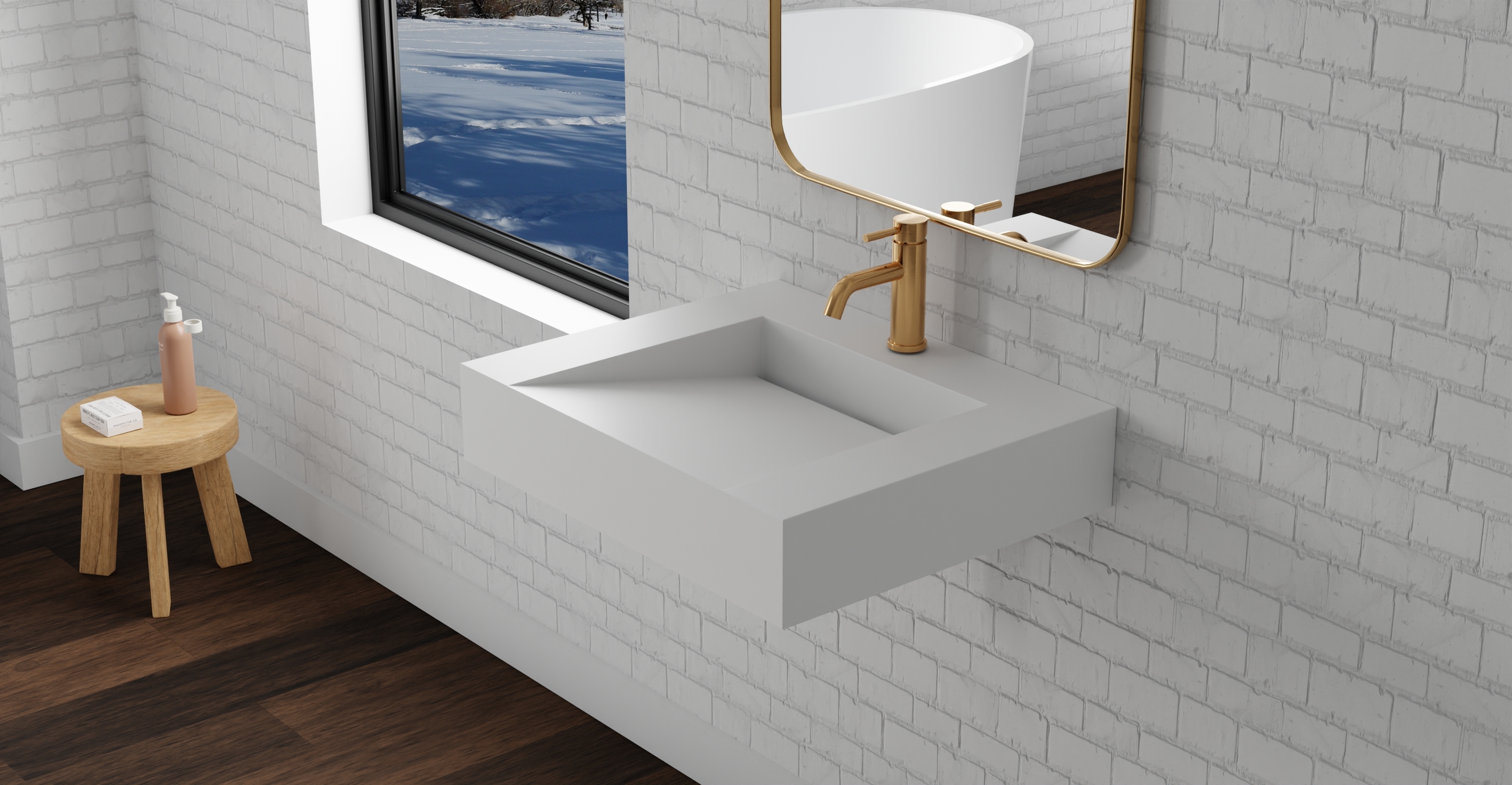 Wall Mounted Sink WT-04-E