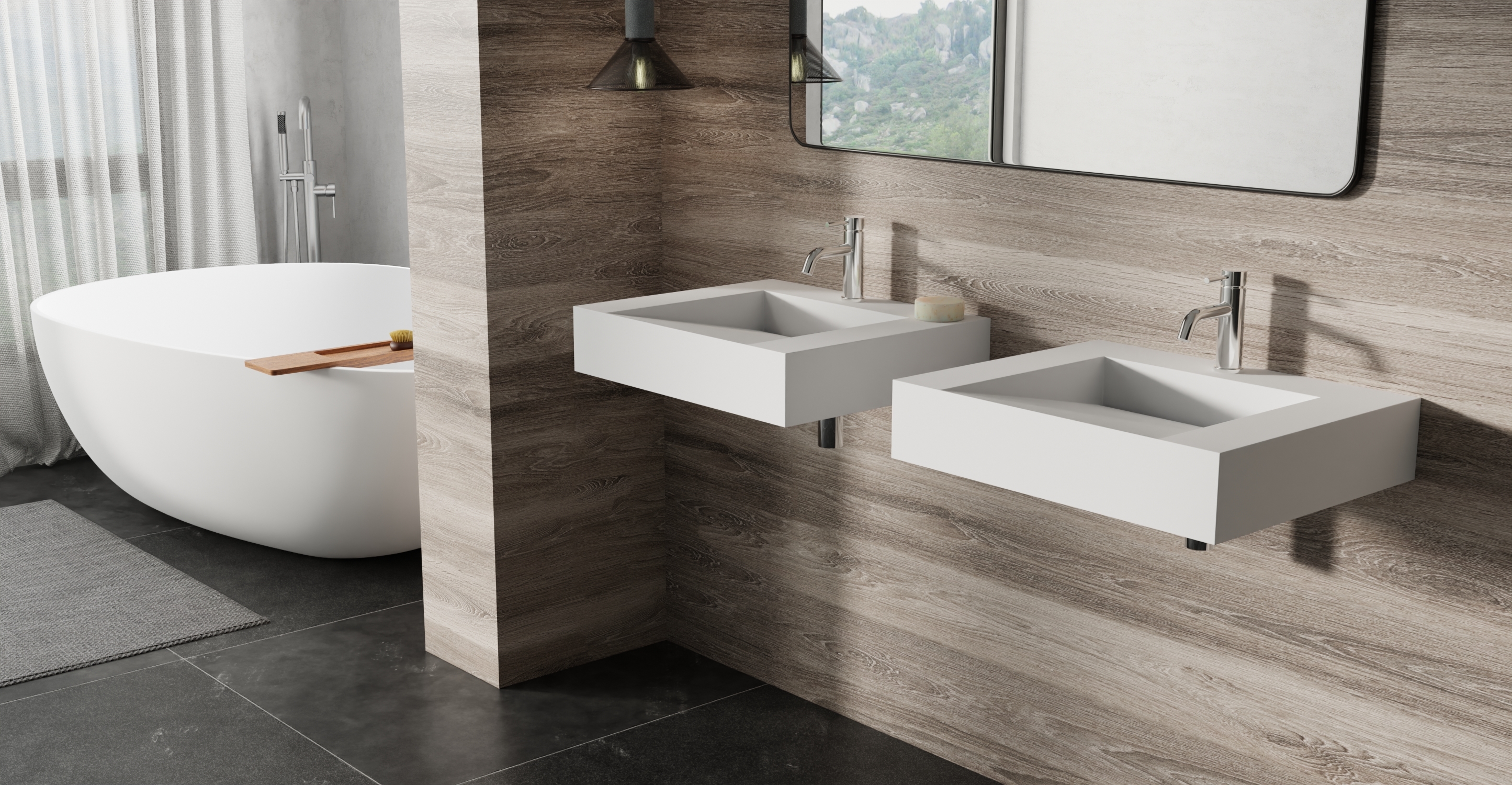 Wall Mounted Sink WT-04-E