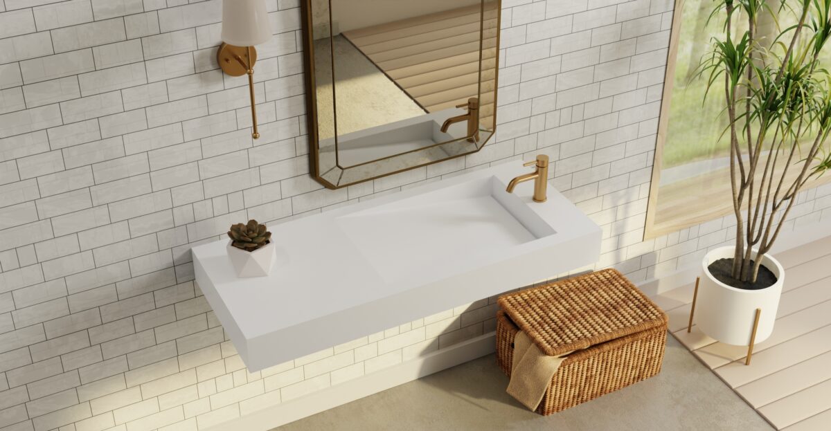 Wall Mounted Sink WT-05-B