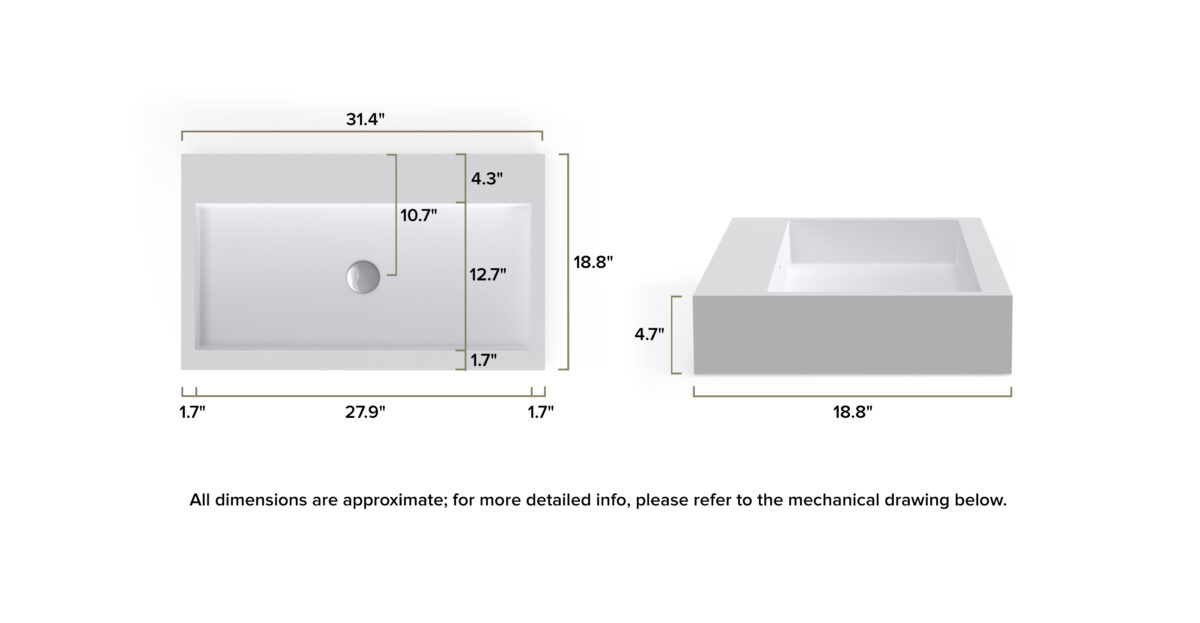 Wall Mounted Sink WT-06-L