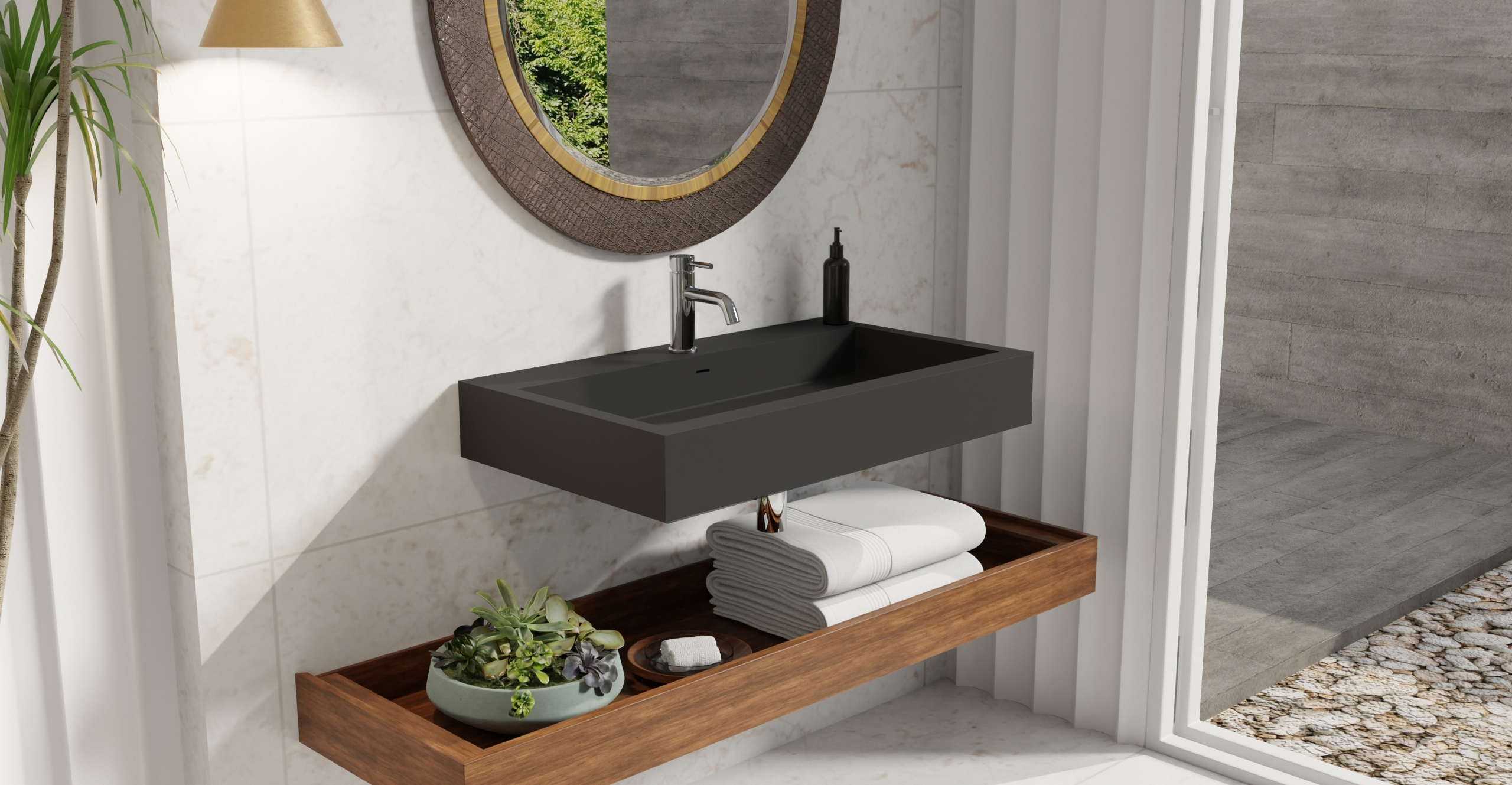 Wall Mounted Sink WT-06-L