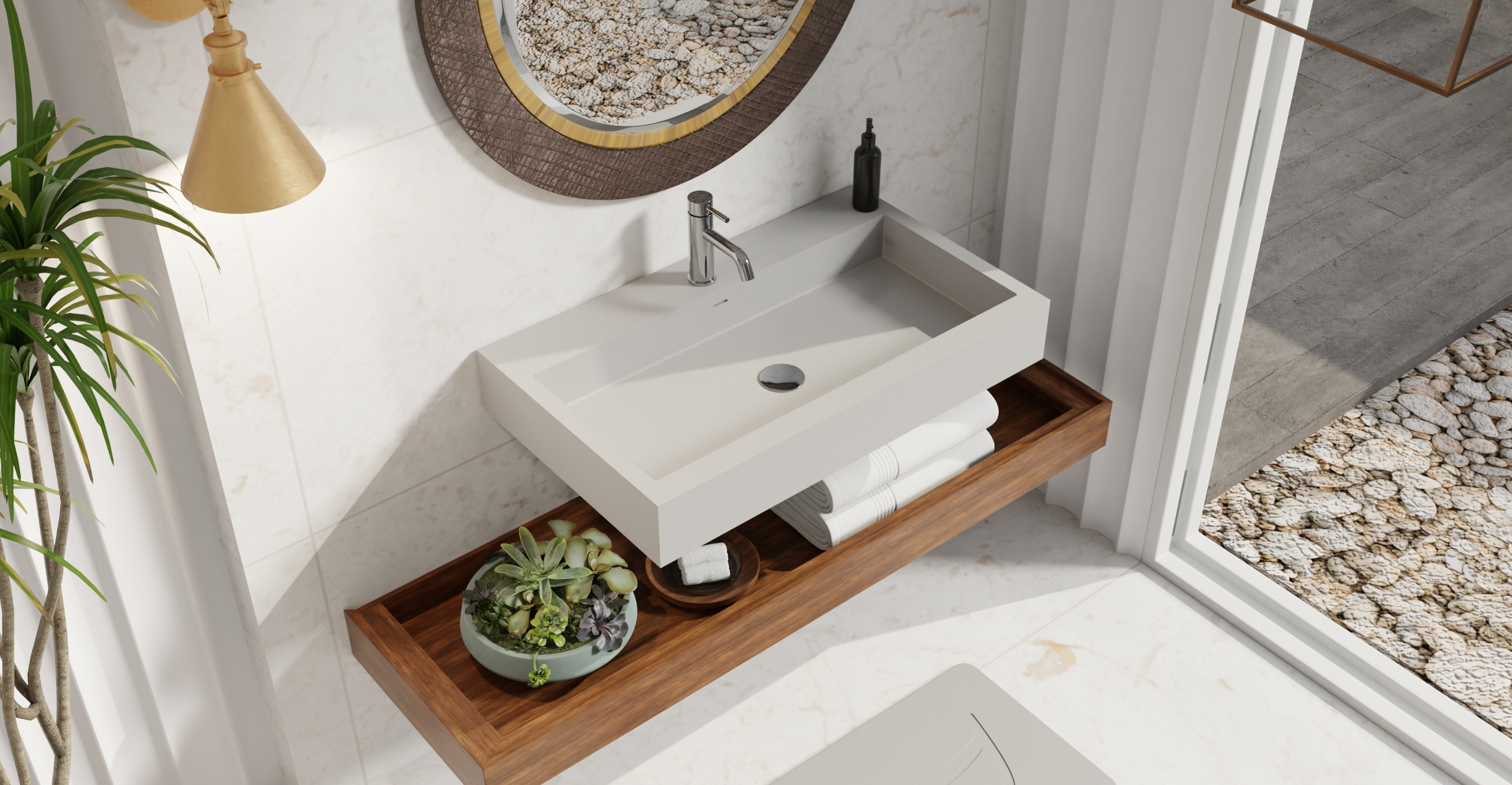 Wall Mounted Sink WT-06-L