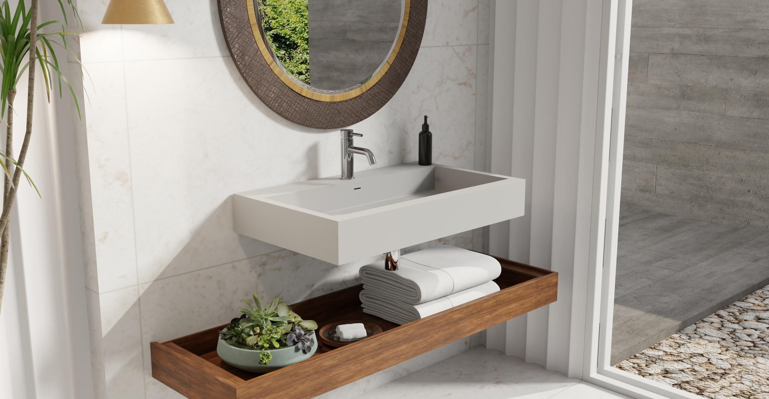 Wall Mounted Sink WT-06-L