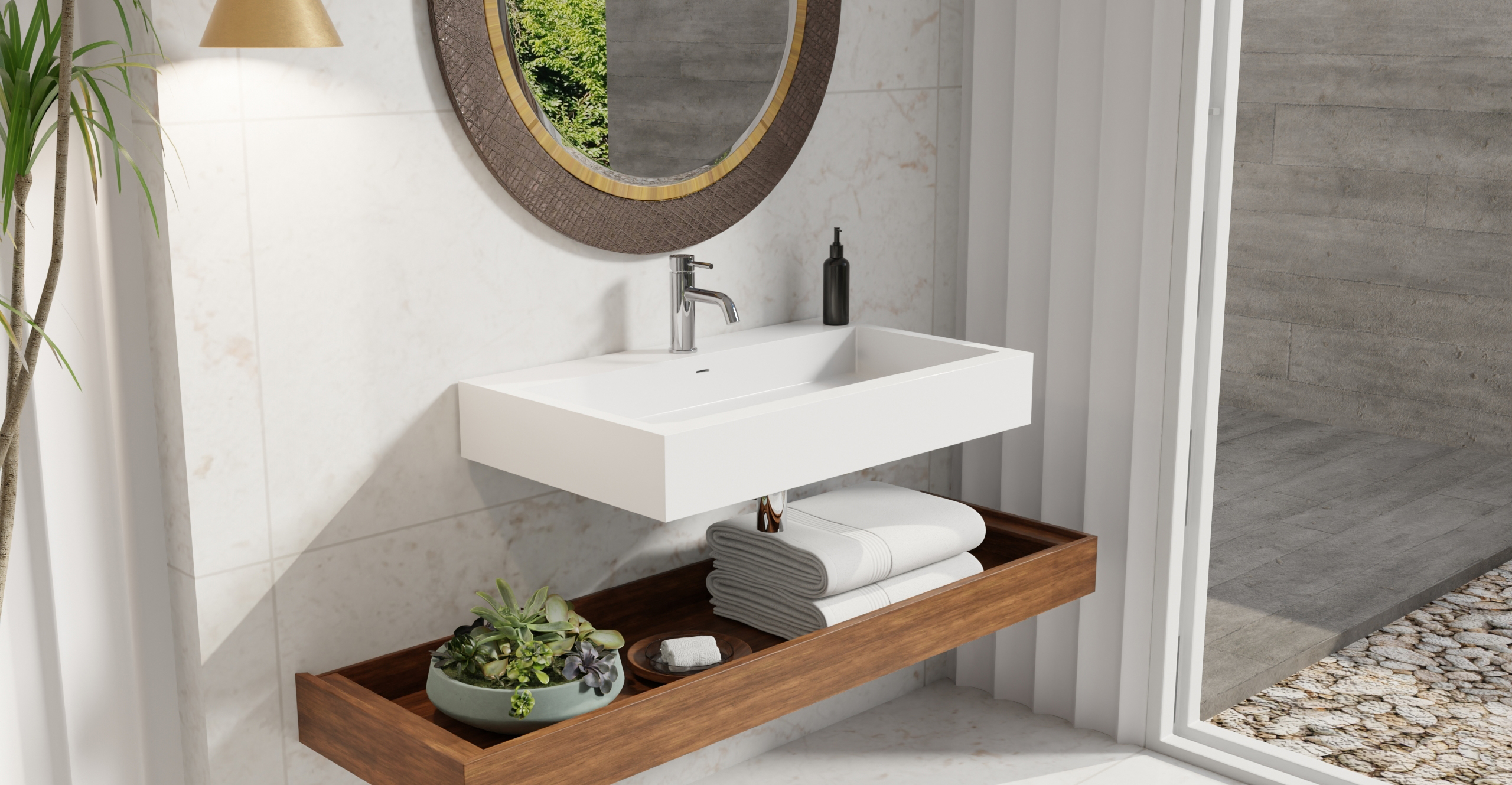 Wall Mounted Sink WT-06-L