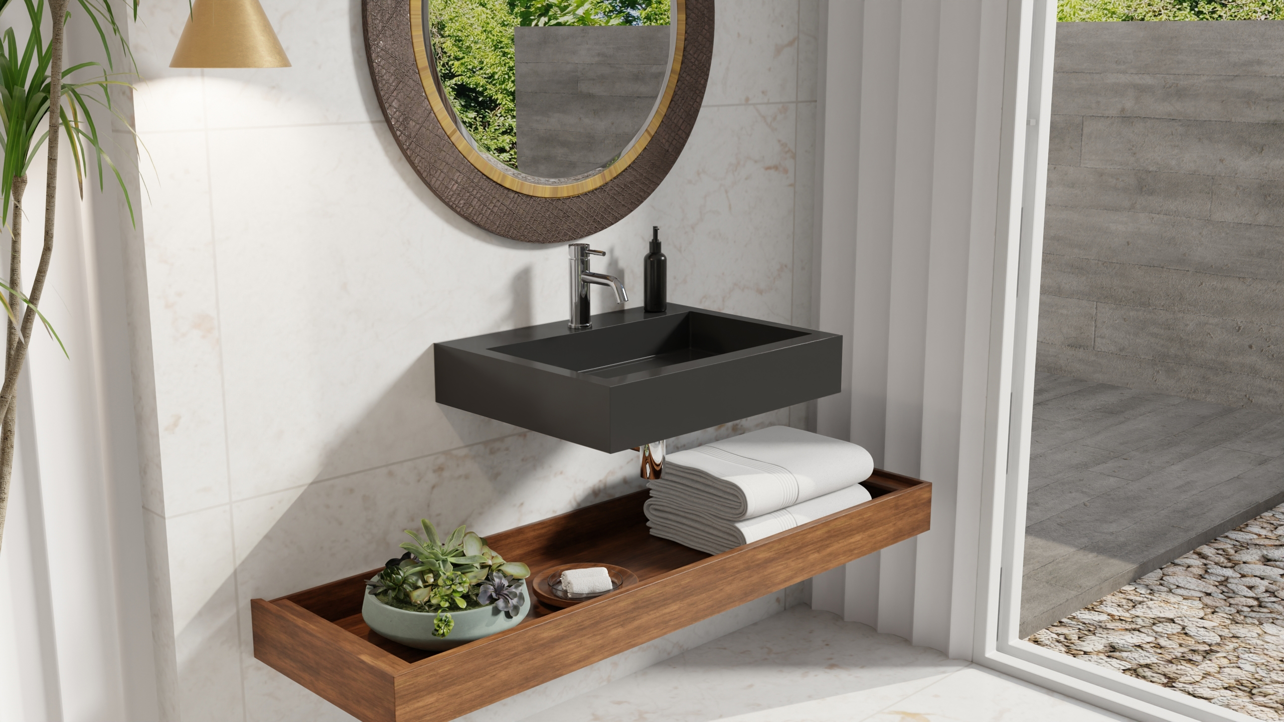 Wall Mounted Sink WT-06-M