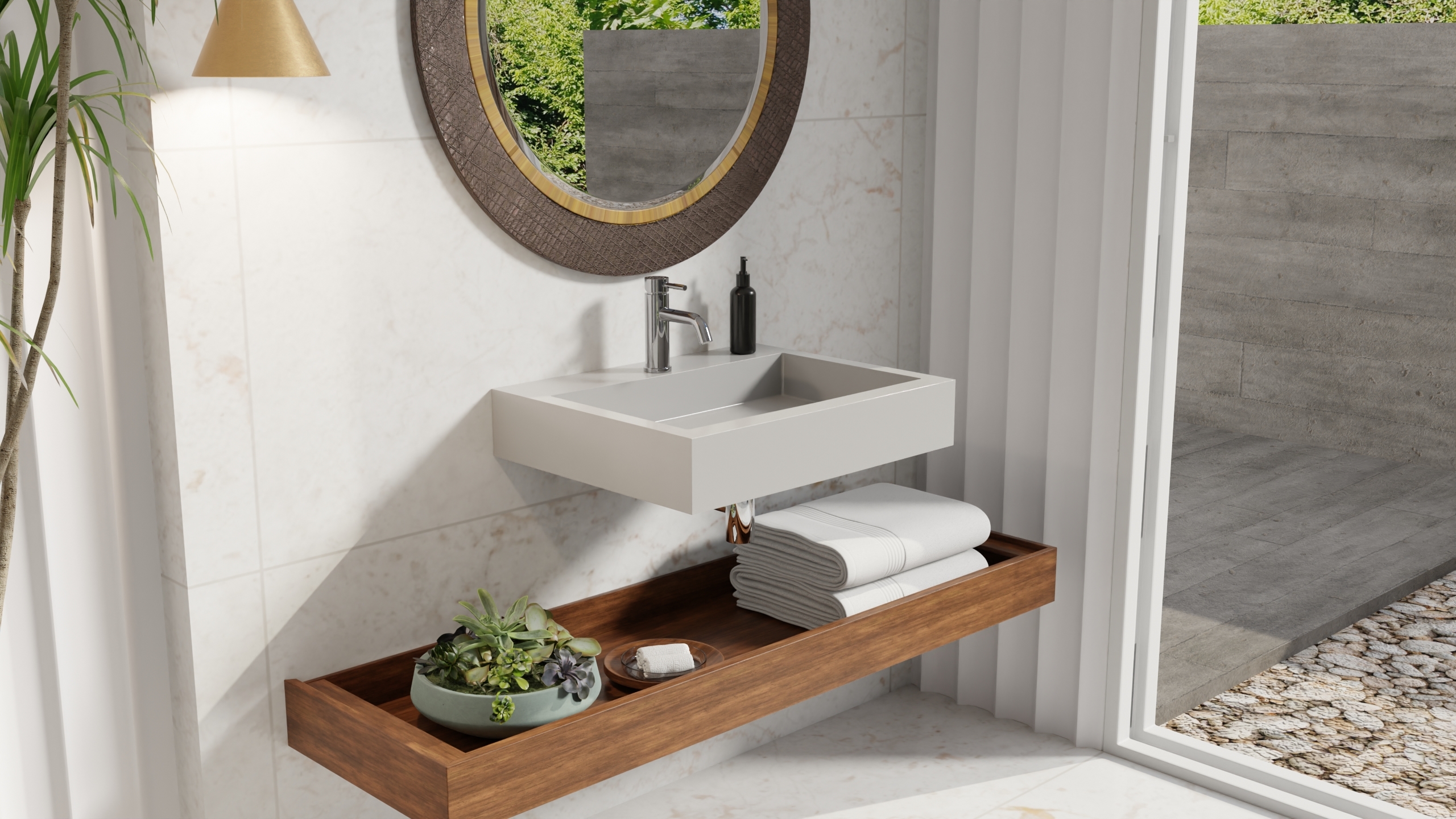 Wall Mounted Sink WT-06-M