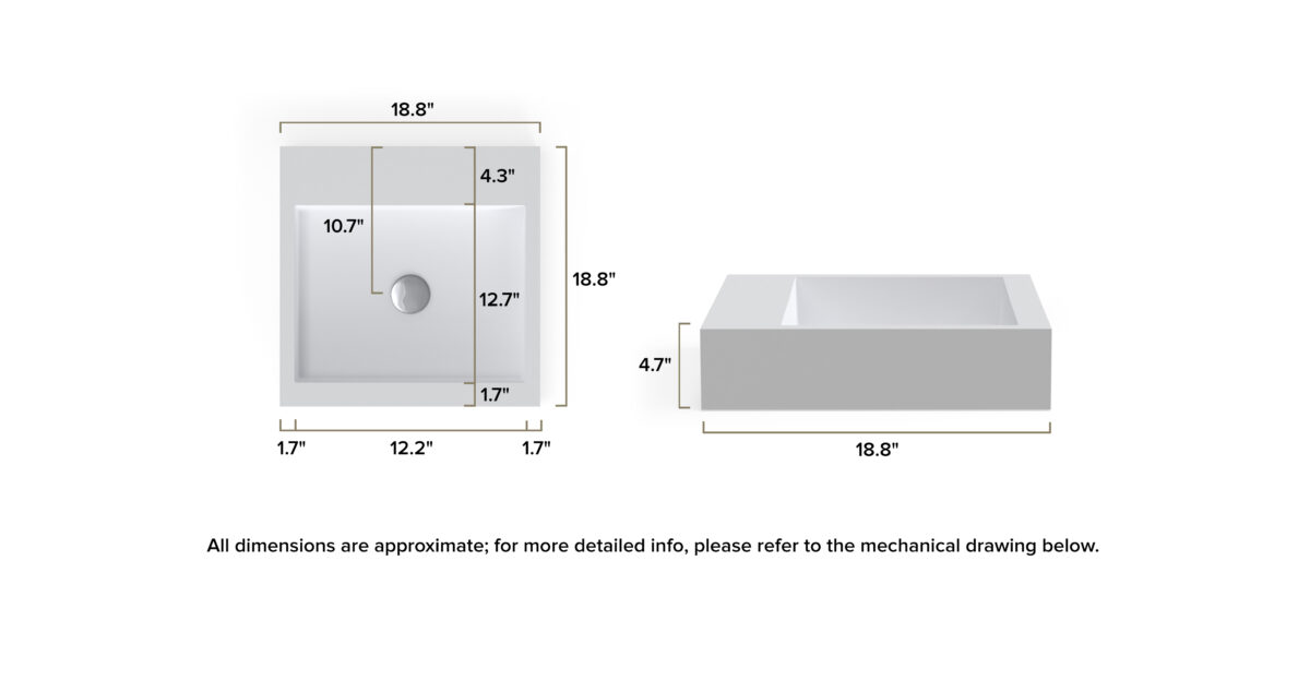 Wall Mounted Sink WT-06-S