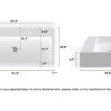 Wall Mounted Sink WT-06-XL