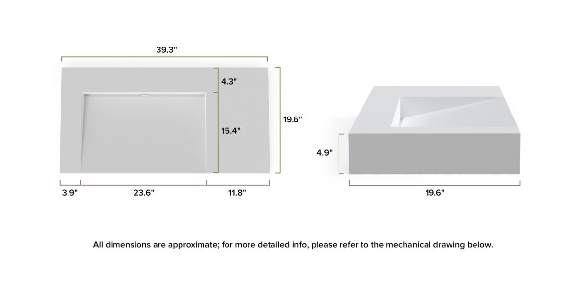 Wall Mounted Sink WT-04-A