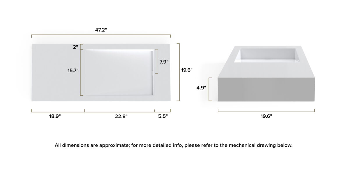 Wall Mounted Sink WT-05-B