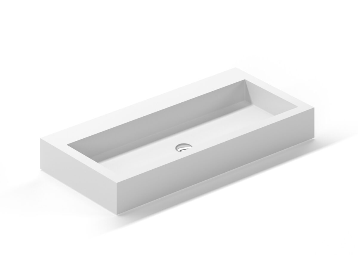 Extra Large Countertop Sink - Model WB-05-XL | Badeloft USA