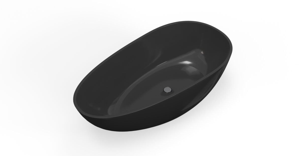 Freestanding Bathtub BW-01-L-BLK