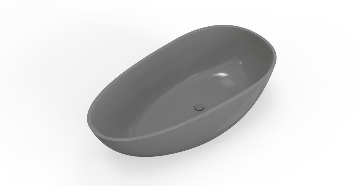 Freestanding Bathtub BW-01-L-GRY