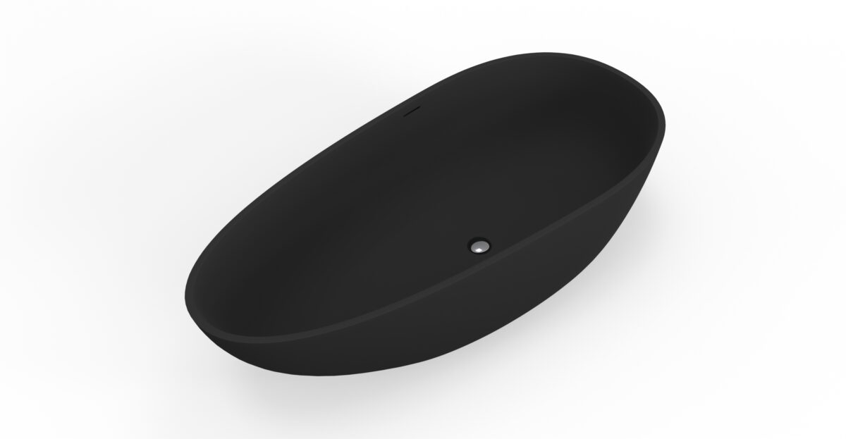 Freestanding Bathtub BW-01-XL-BLK