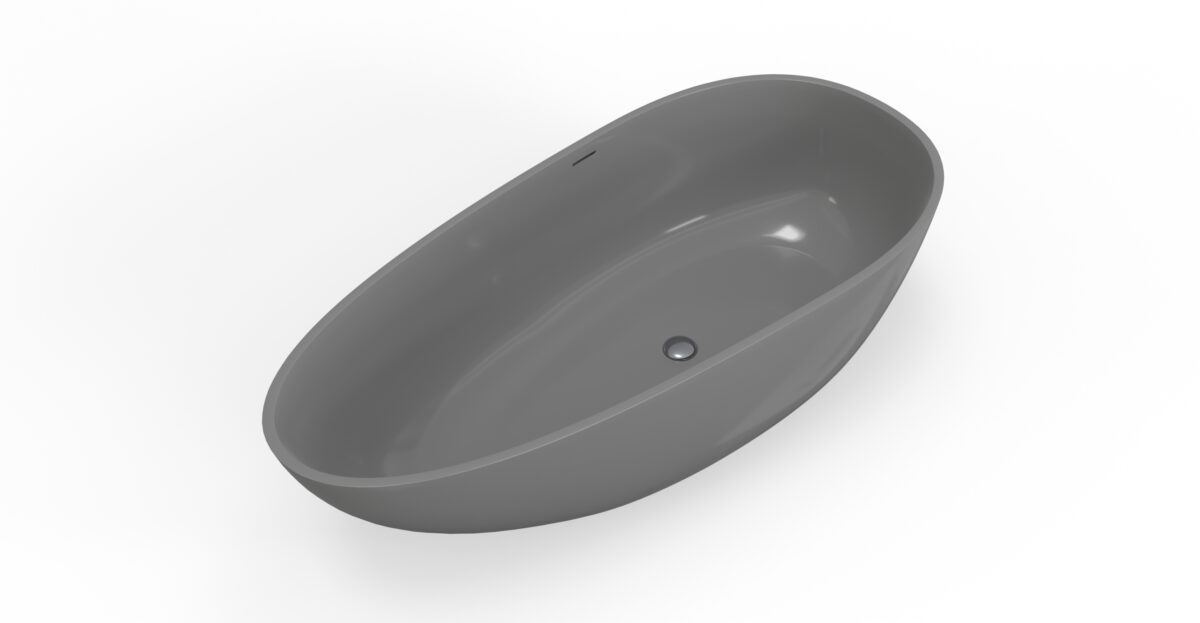 Freestanding Bathtub BW-01-XL-GRY
