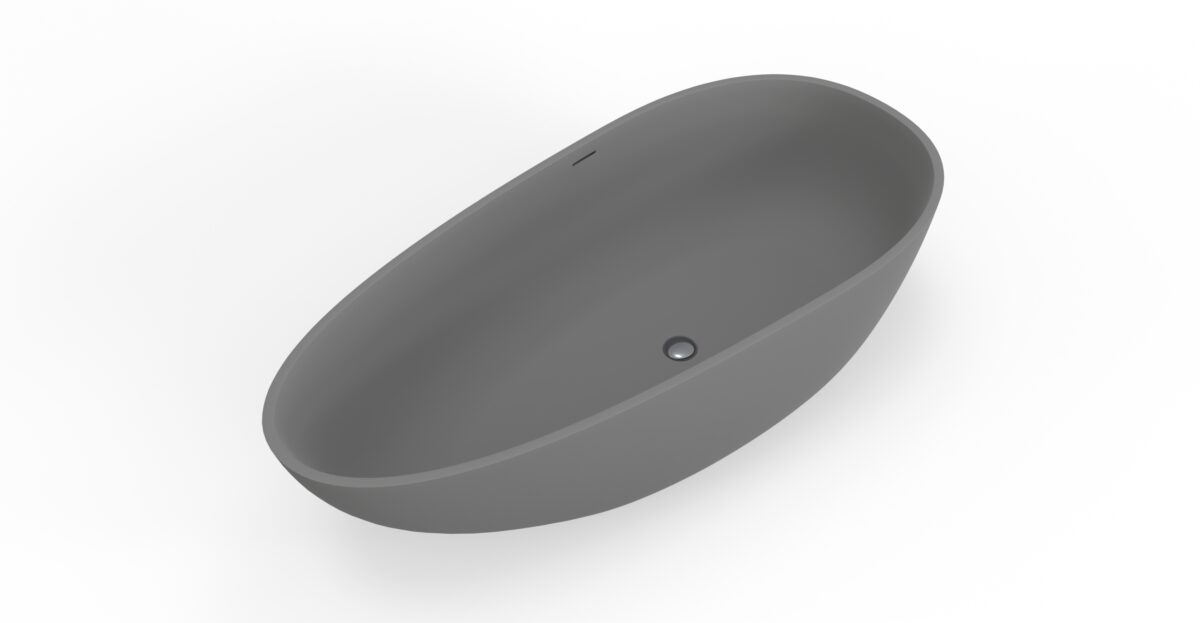 Freestanding Bathtub BW-01-XL-GRY