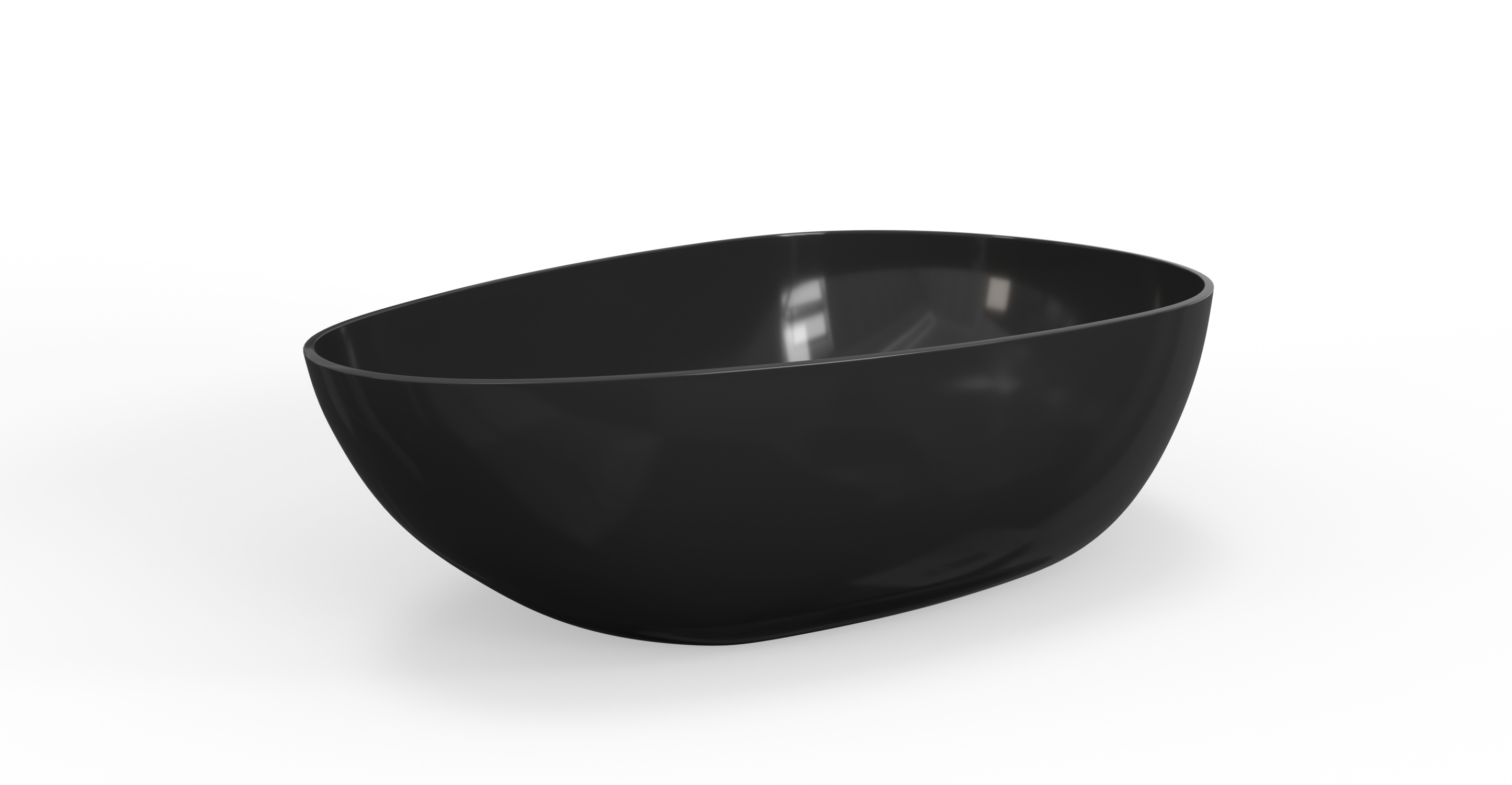 Freestanding Bathtub BW-01-XXL-BLK