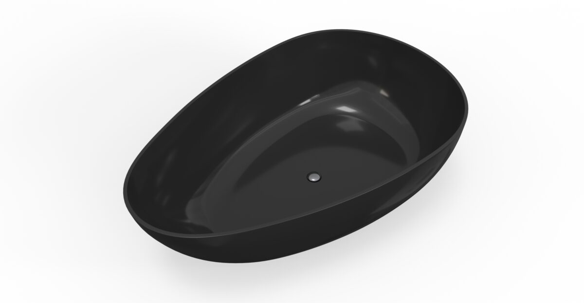 Freestanding Bathtub BW-01-XXL-BLK