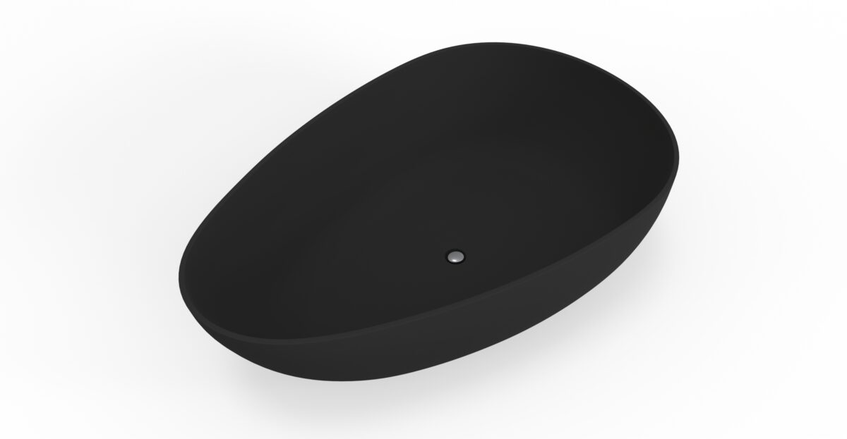Freestanding Bathtub BW-01-XXL-BLK