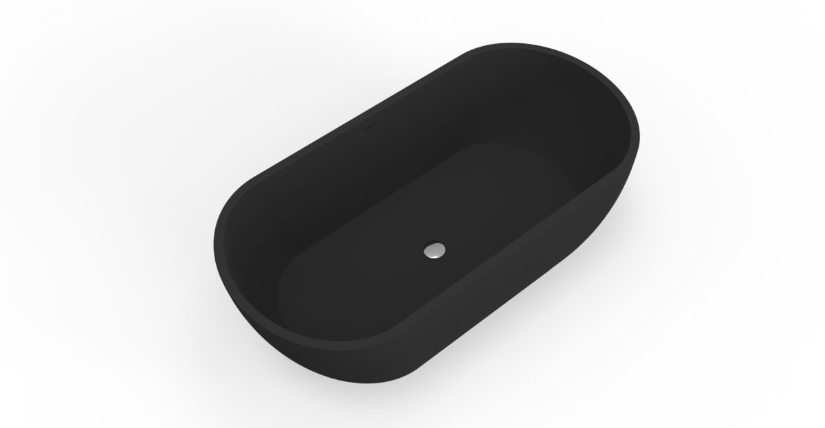 Freestanding Bathtub BW-02-M-BLK