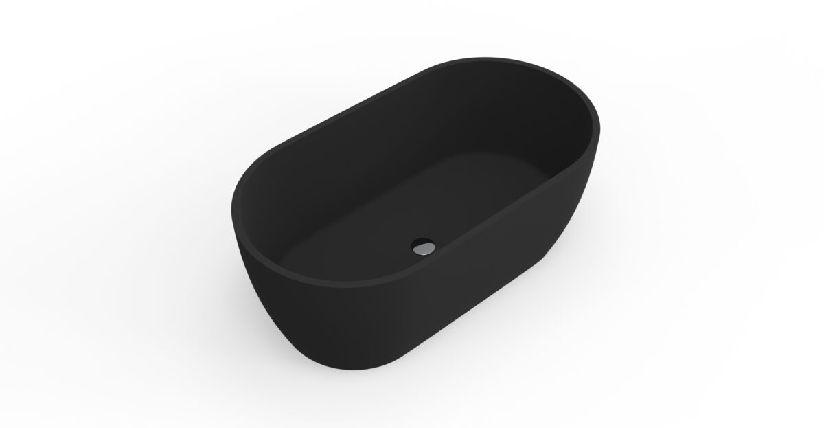 Freestanding Bathtub BW-02-S-BLK