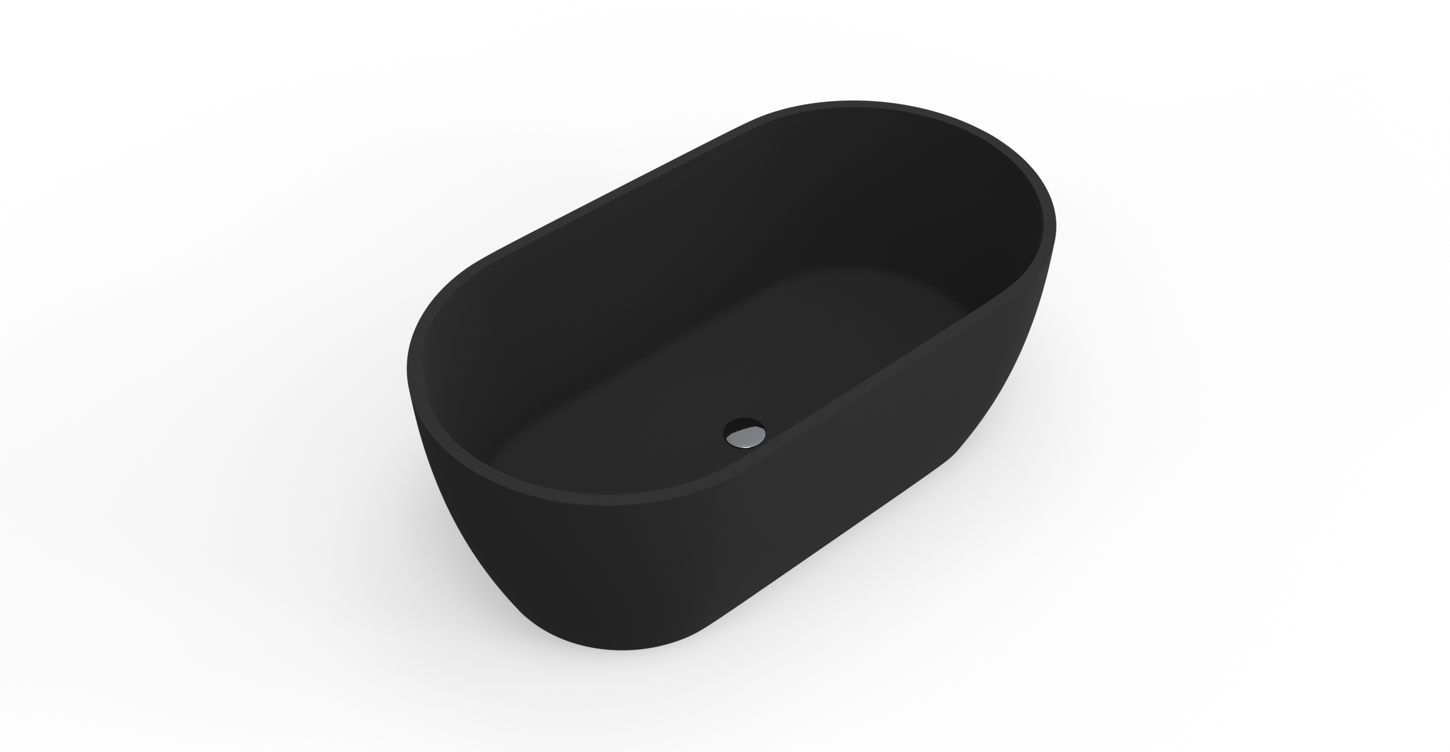 Freestanding Bathtub BW-02-S-BLK