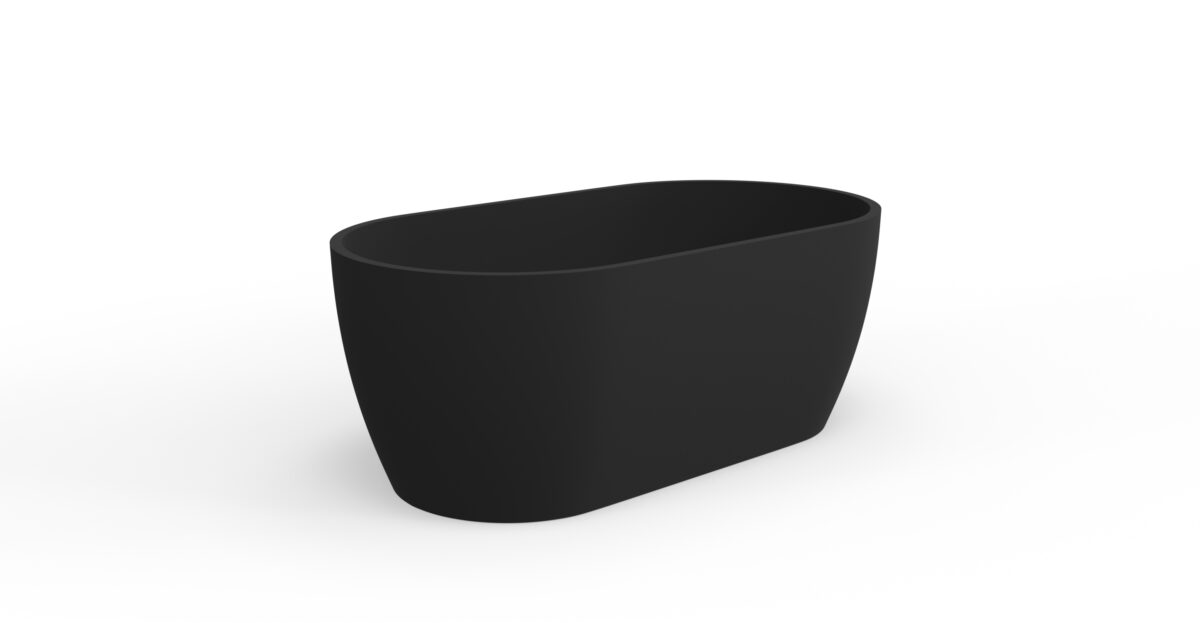 Freestanding Bathtub BW-02-S-BLK