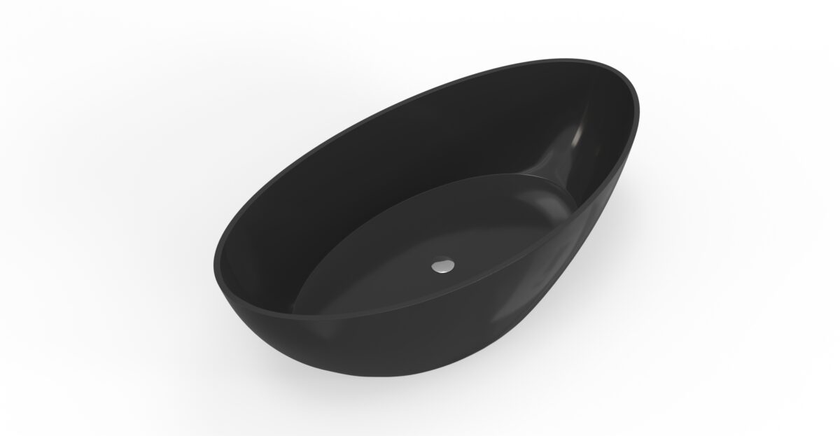 Freestanding Bathtub BW-03-L-BLK