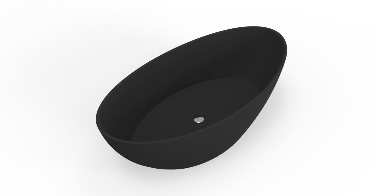 Freestanding Bathtub BW-03-L-BLK