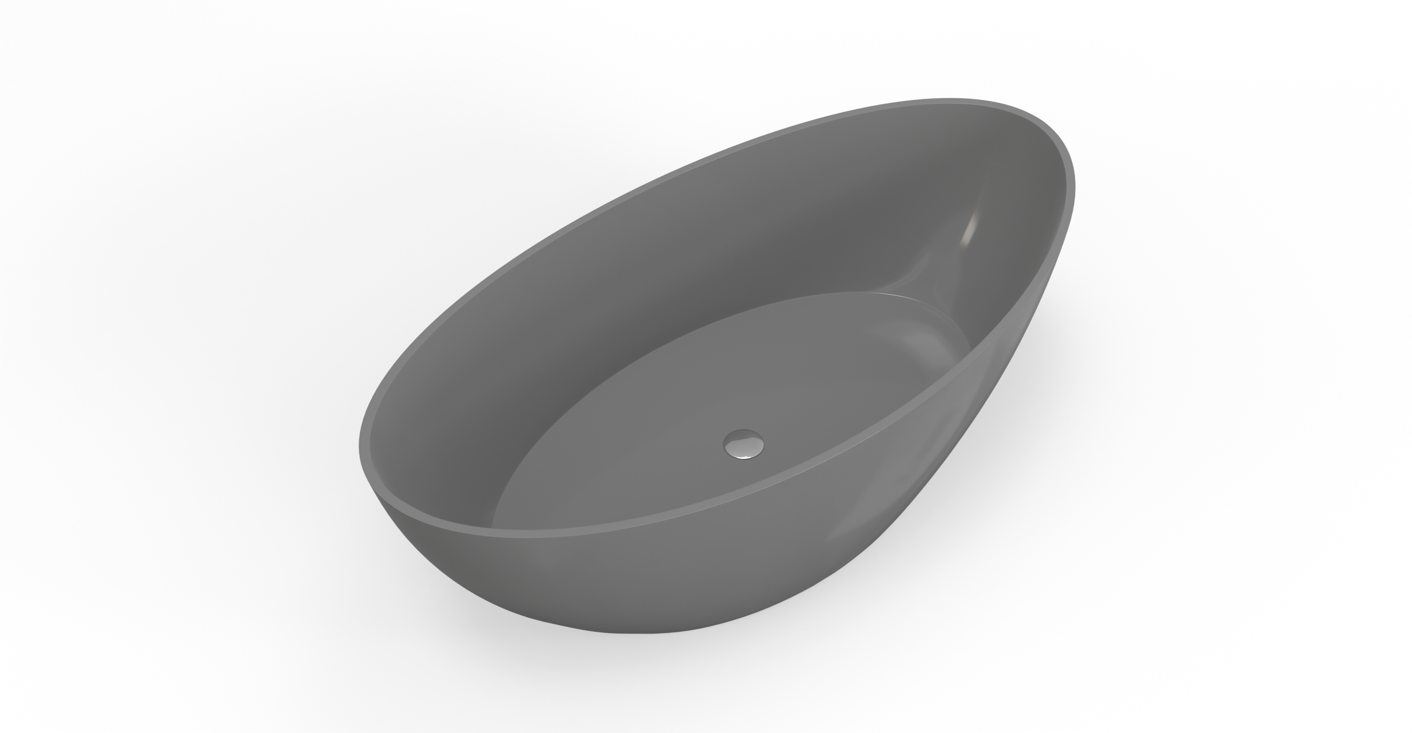 Freestanding Bathtub BW-03-L-GRY